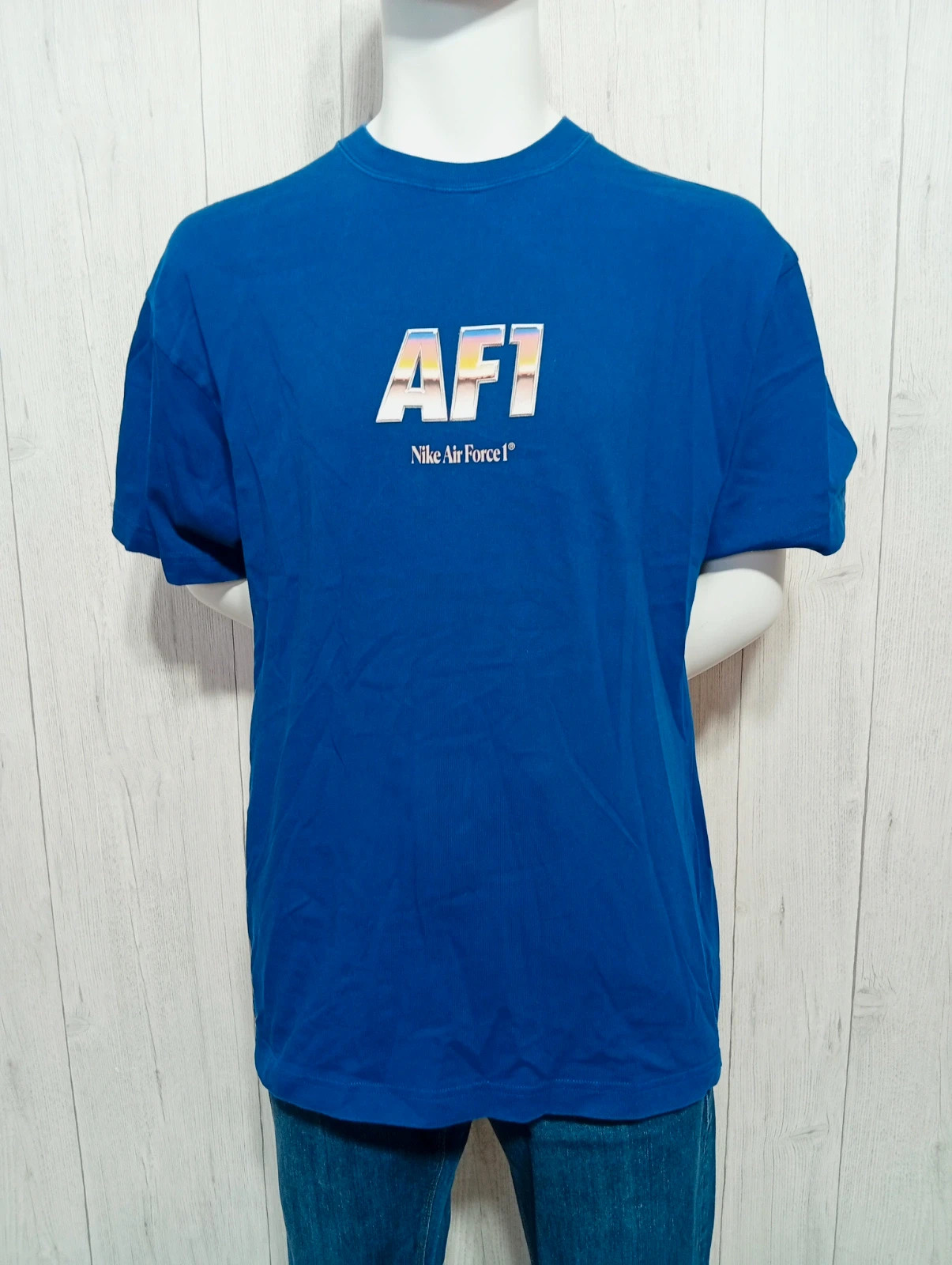 T-shirt manche courte homme - taille S/36 - nike - couleur marine