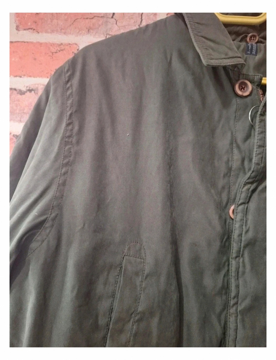 Peter Cofox manteau homme - couleur vert fonce - Taille 50 – Peter Cofox – taille 5XL 3