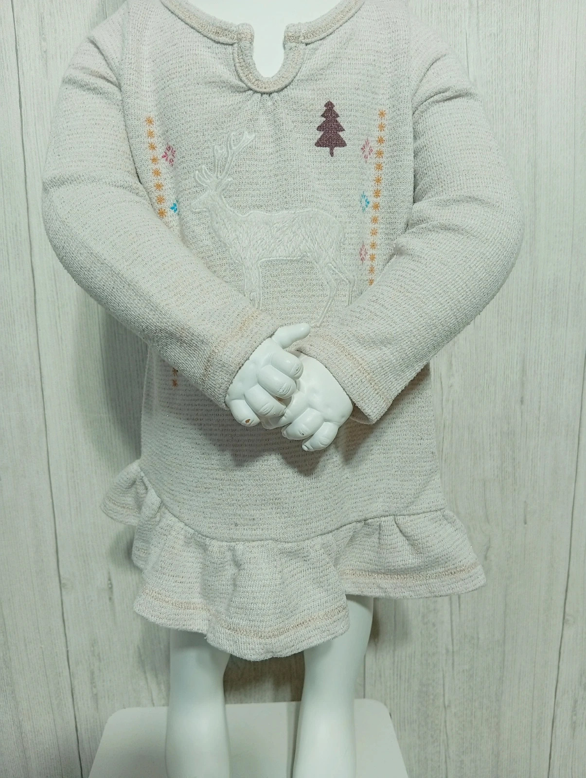 Robe fille - Taille 2 ans (92 cm) - orchestra- couleur beige dore multicolore – Orchestra – taille 24-36 mois / 92 cm 3