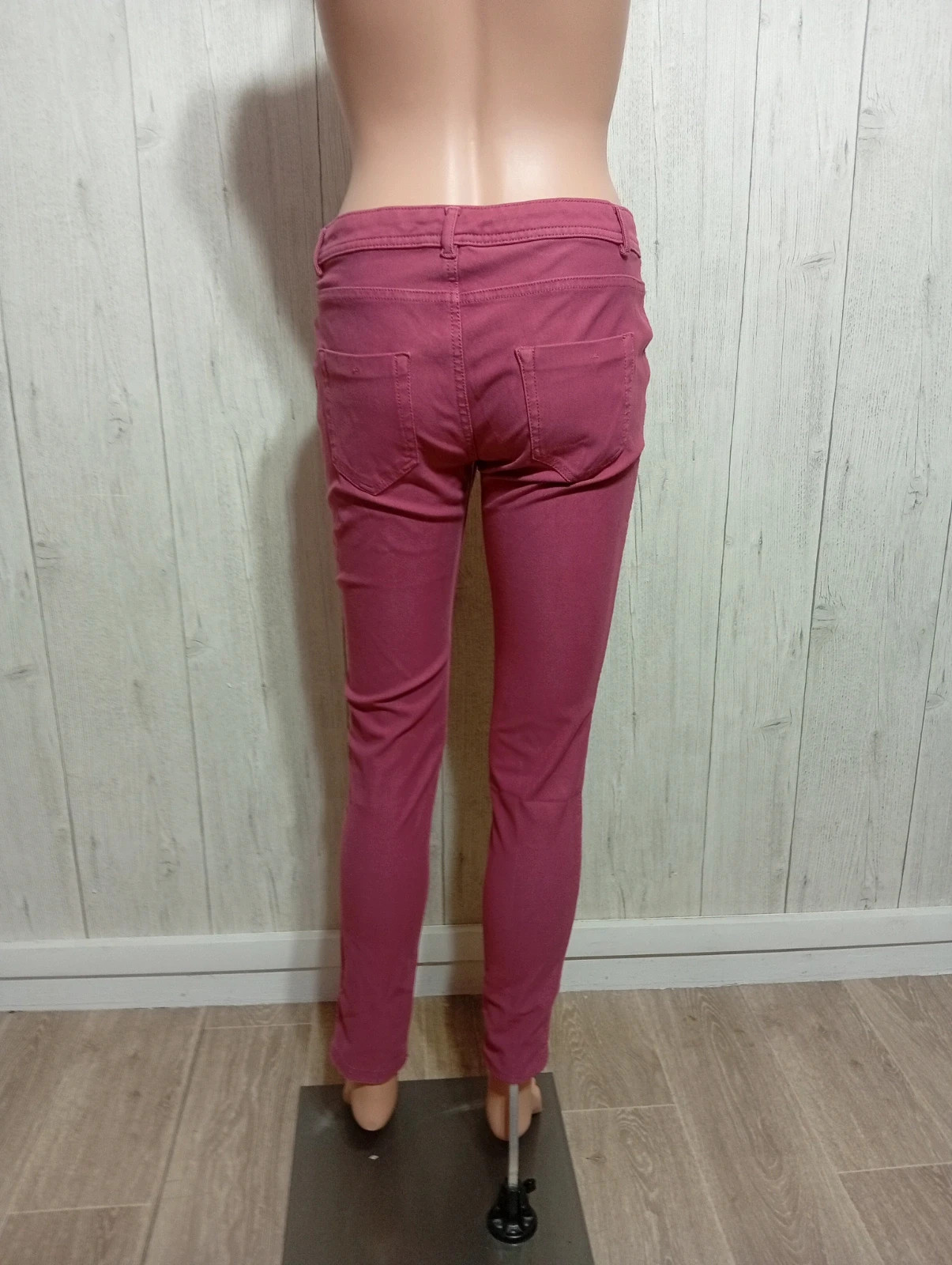 Pantalon skinny femme - taille L/40 - pimkie - couleur rose – Pimkie – taille L / 40 / 12 5
