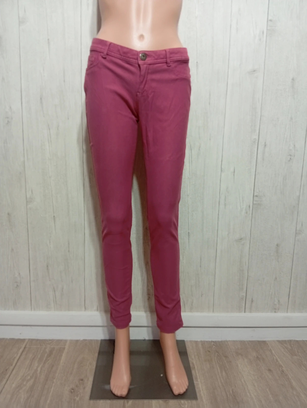 Pantalon skinny femme - taille L/40 - pimkie - couleur rose – Pimkie – taille L / 40 / 12