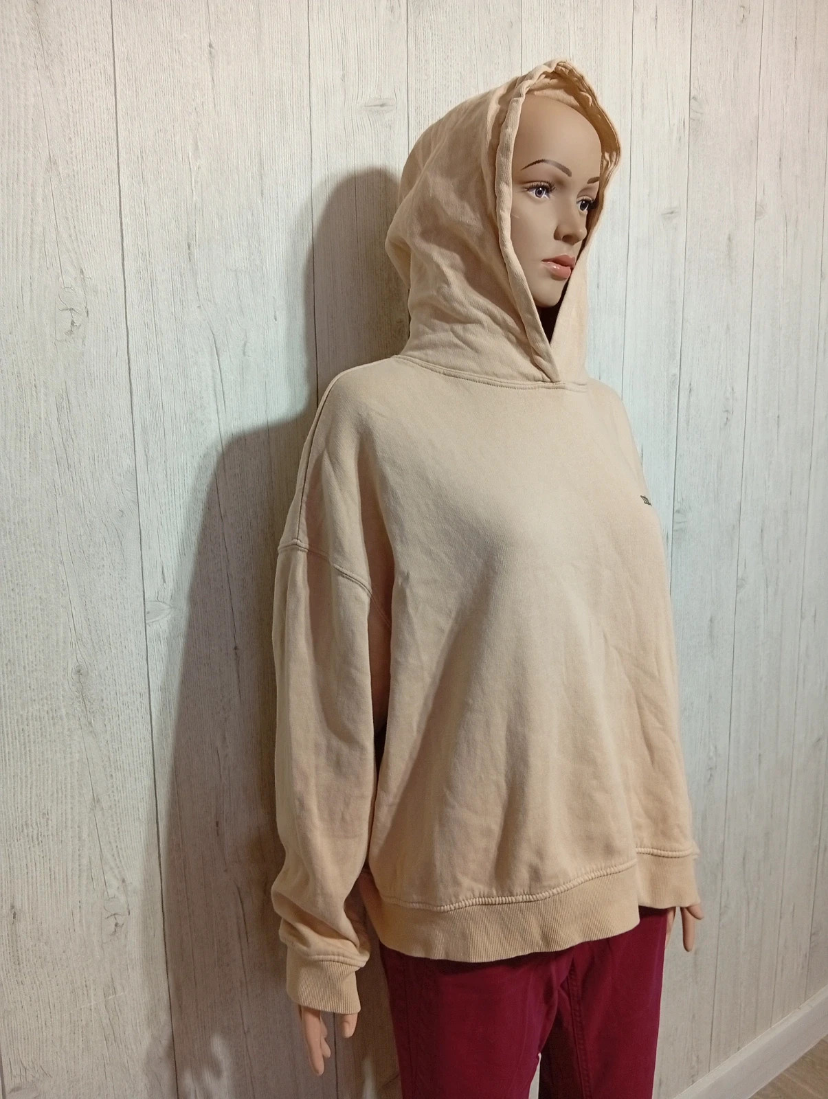 Pull a capuche femme - taille XL/42 - Kiabi - couleur abricot – Kiabi – taille XL / 42 / 14 2