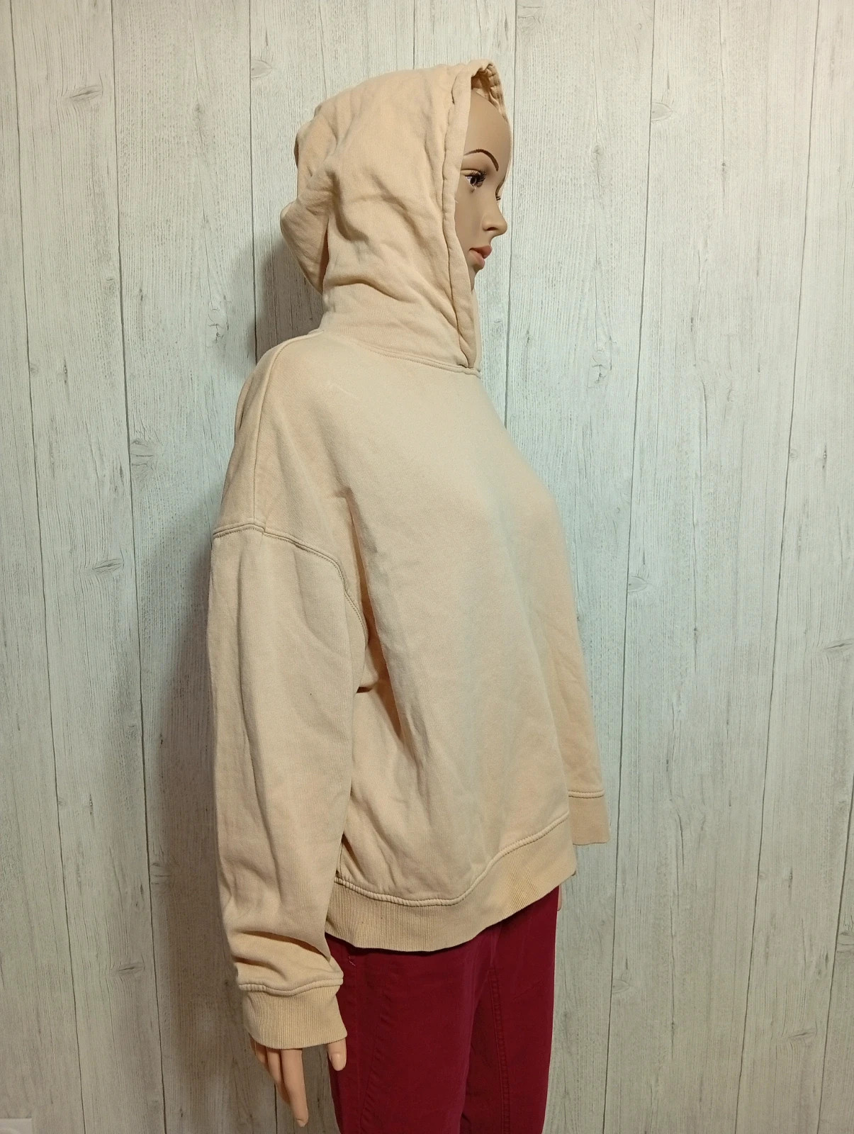 Pull a capuche femme - taille XL/42 - Kiabi - couleur abricot – Kiabi – taille XL / 42 / 14 4
