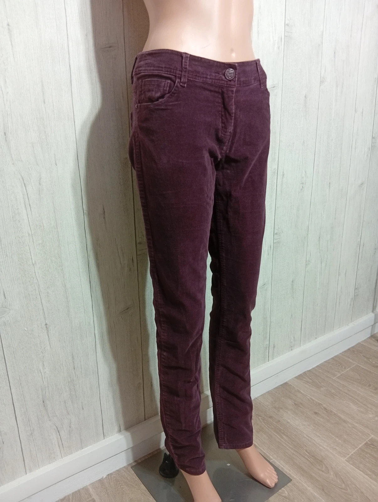 Jeans femme - taille L/40 - camaïeu - couleur violet – Camaïeu – taille L / 40 / 12 2