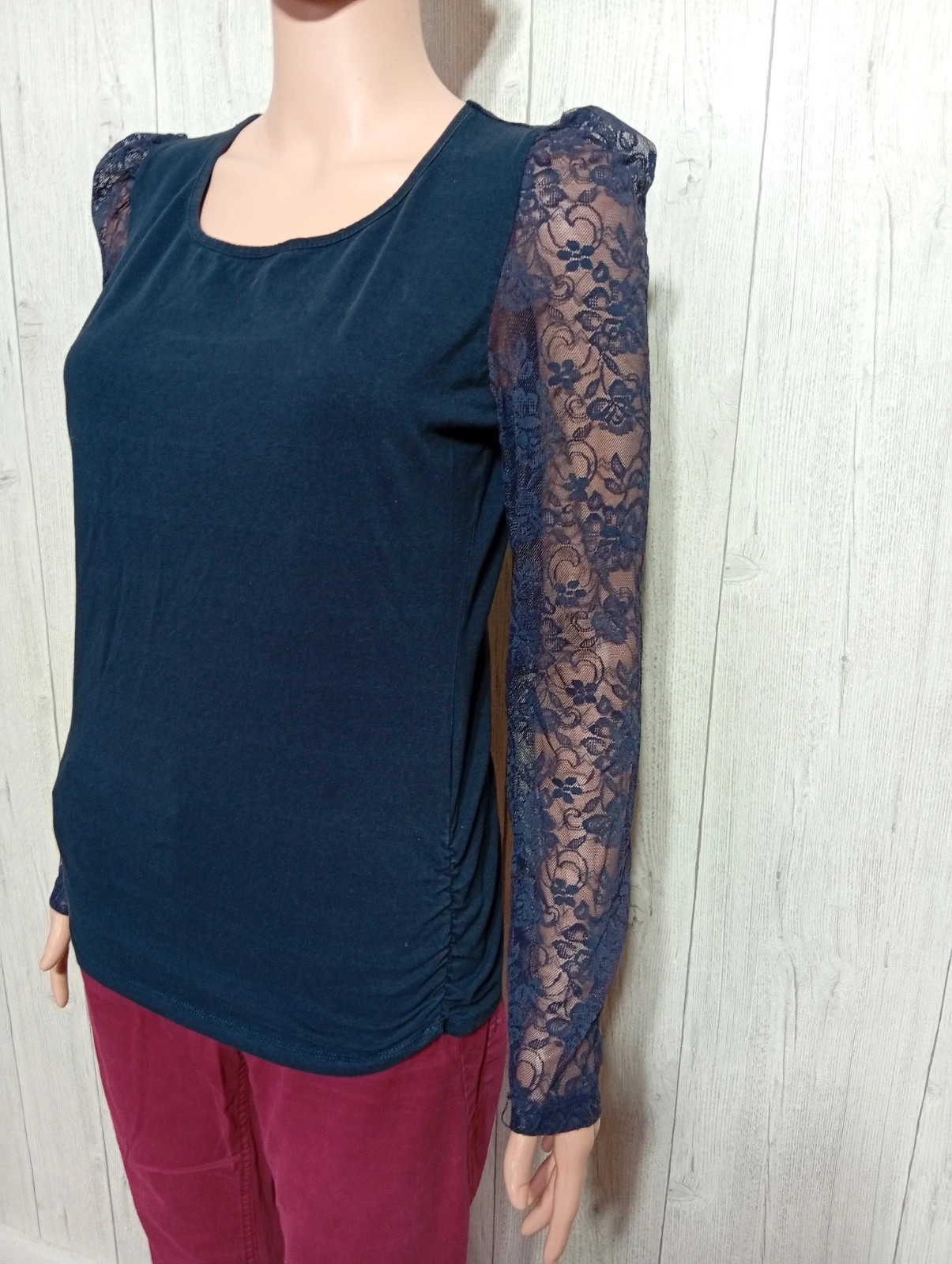 Blouse femme - taille XL/42 - Ky creation - couleur marine – KY creation – taille XL / 42 / 14 3