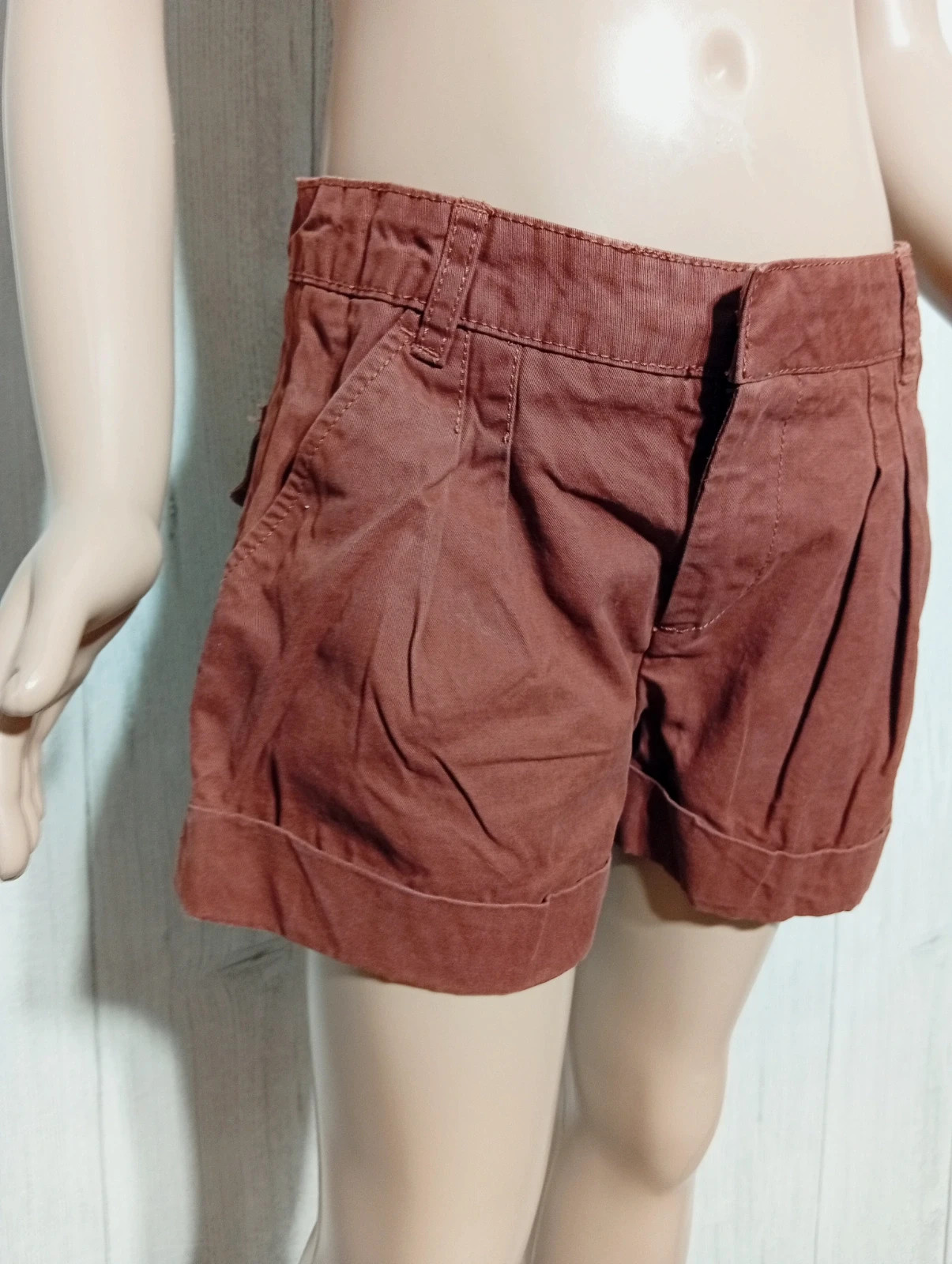Short fille - taille 12 ans - CFK - couleur marron – C.F.K – taille 12 ans / 152 cm 2