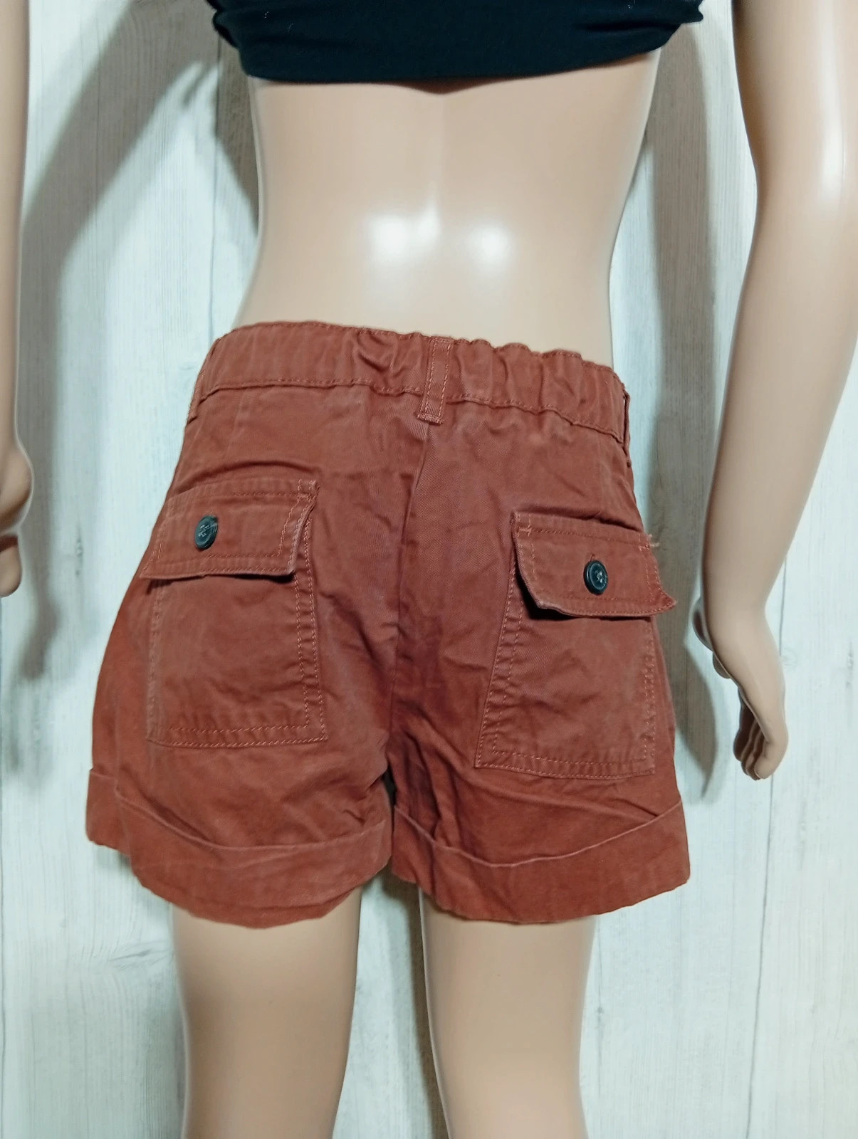Short fille - taille 12 ans - CFK - couleur marron – C.F.K – taille 12 ans / 152 cm 5