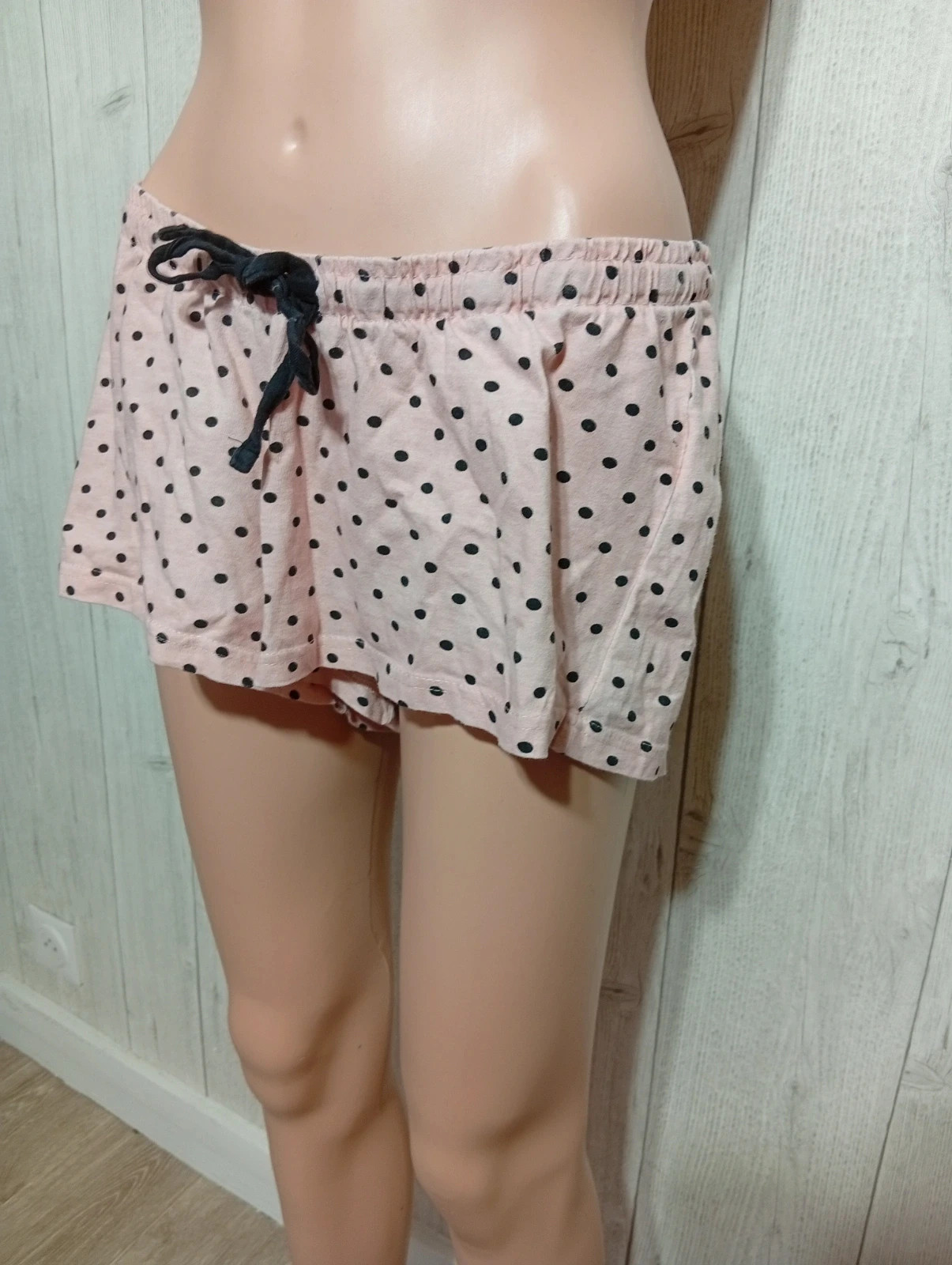 Short de pyjama femme - taille XL/42 - 9th avenue - couleur rose et noir – 9th Avenue – taille XL / 42 / 14 3