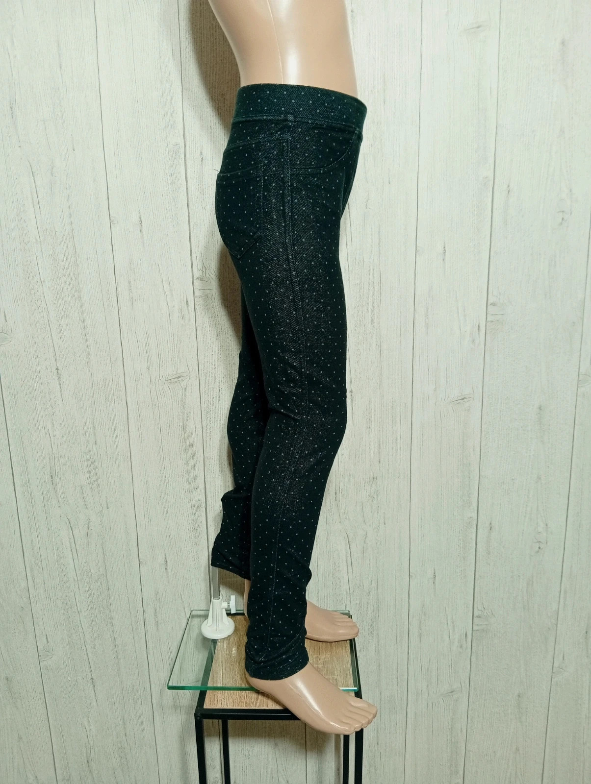 Pantalon leggins fille - taille 11/12 ans - tex- couleur noir – TEX – taille 11 ans / 146 cm 4