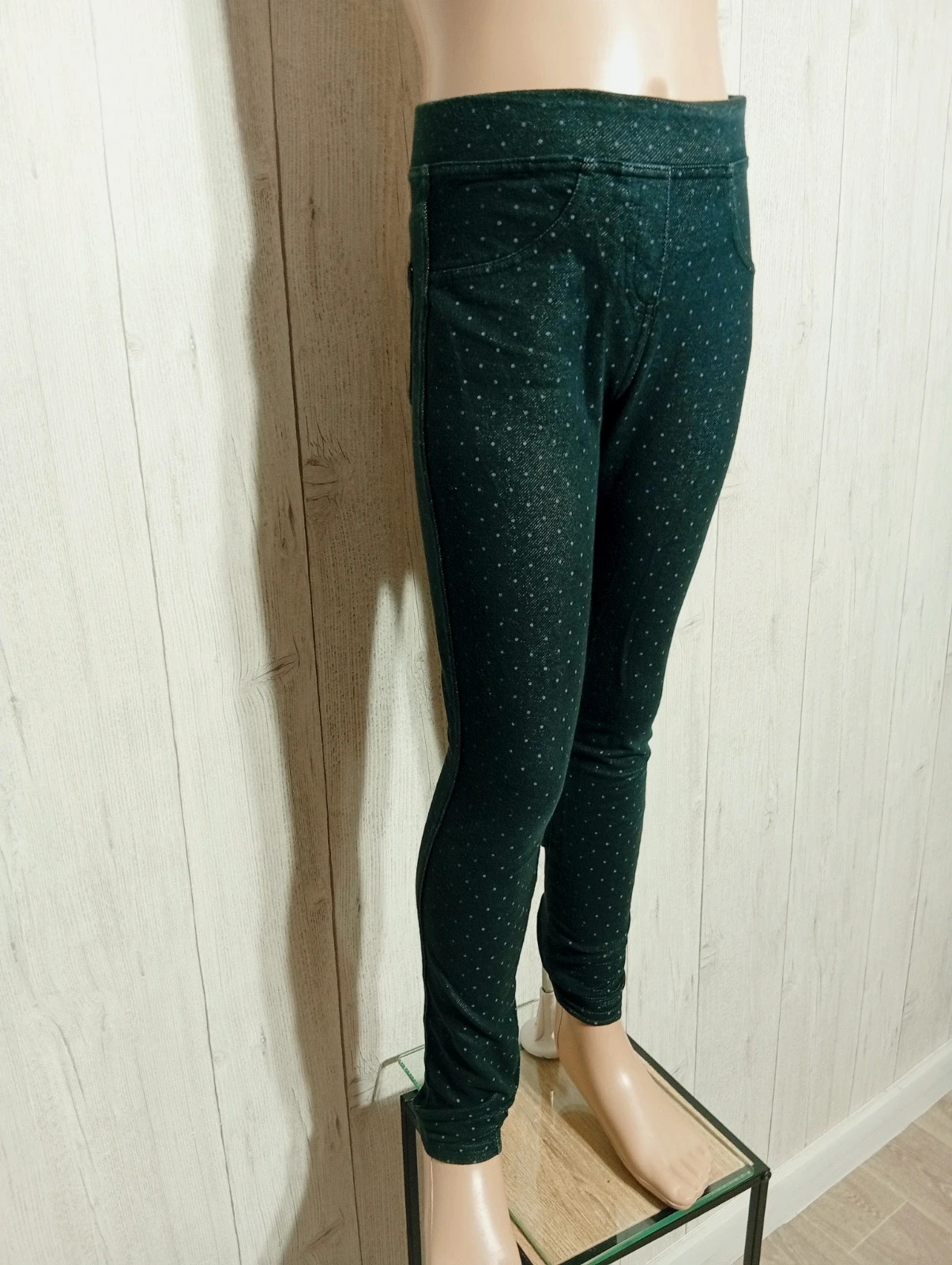 Pantalon leggins fille - taille 11/12 ans - tex- couleur noir – TEX – taille 11 ans / 146 cm 2