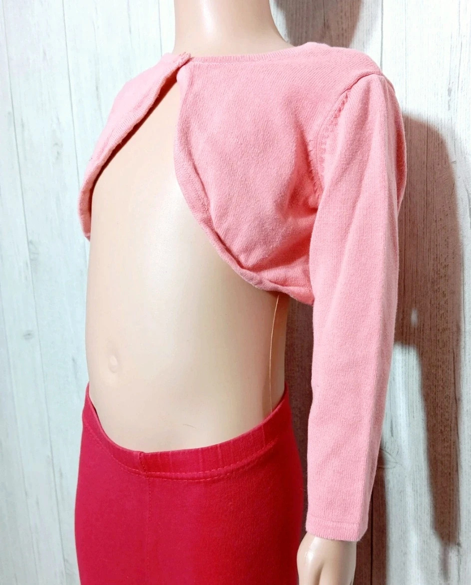 Boléro fille - Taille 3 ans (98 cm) - inextenso - couleur rose – In Extenso – taille 3 ans / 98 cm 4