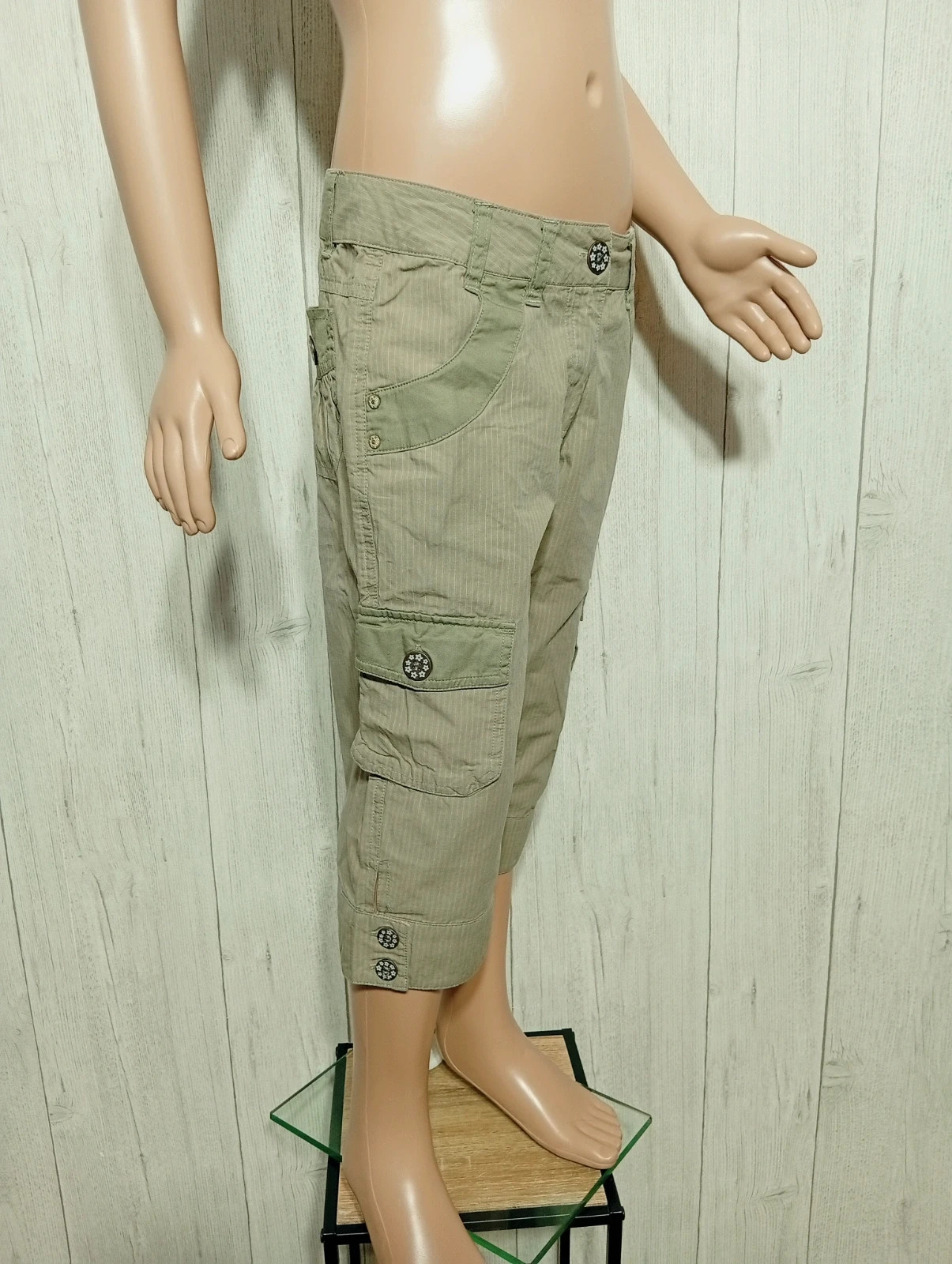 Pantacourt fille - taille 12 ans (143 cm) - sergent major - couleur kaki – Sergent Major – taille 12 ans / 152 cm 4