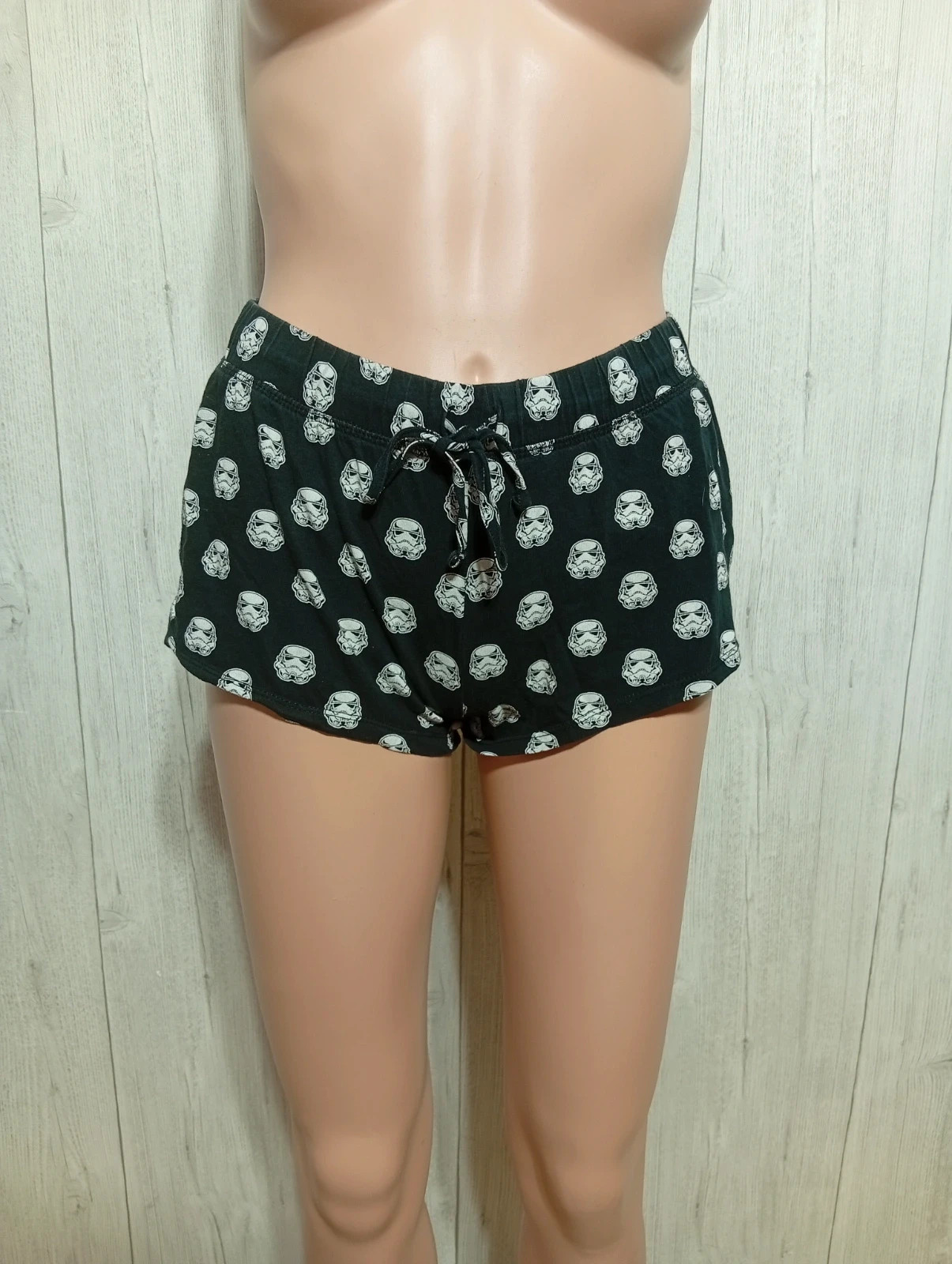 Short de pyjama femme - taille S/36 - star wars - couleur noir et blanc