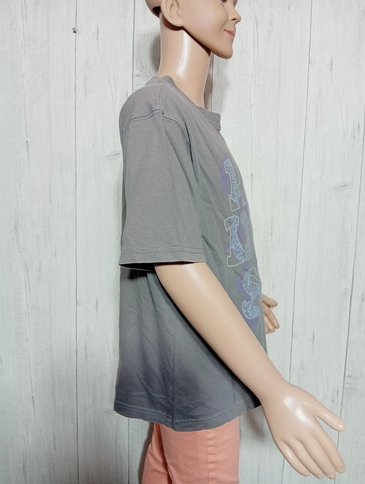 T-shirt manche courte fille - taille 12 ans - inextenso- - couleur gris et violet – In Extenso – taille 12 ans / 152 cm 4
