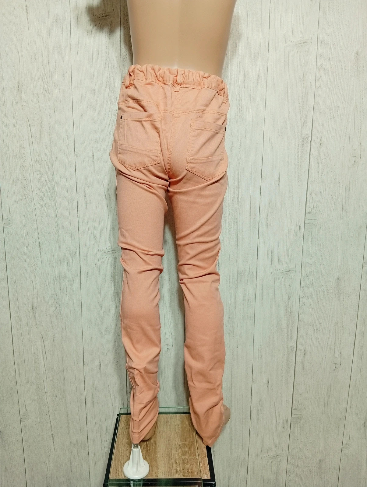 Jeans fille - taille 12 ans (152 cm) - bilook - couleur abricot – Bilook – taille 12 ans / 152 cm 5
