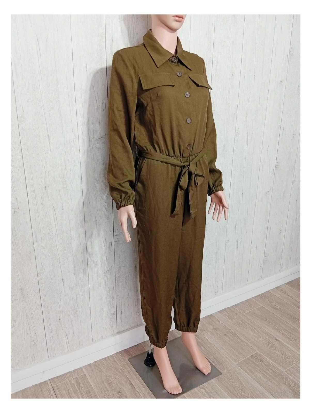 Combinaison kaki - taille S/36 - shein - femme – Shein – taille S / 36 / 8 4