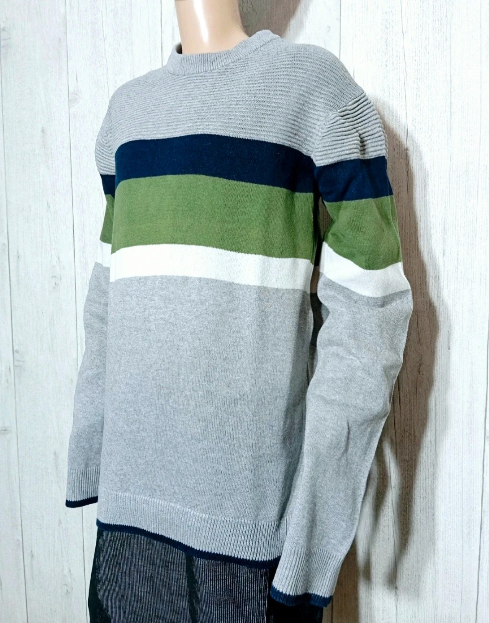 Pull manches longues garcon- Taille 12 ans (152 cm) - orchestra - couleur gris et vert – Orchestra – taille 12 ans / 152 cm 5