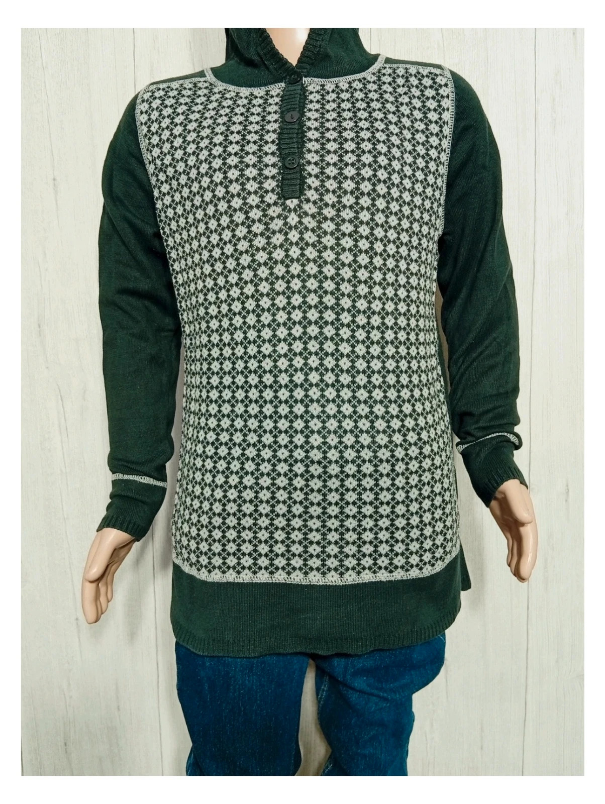 Pull Kiabi a capuche garcon - couleur noir et gris - taille 12 ans ( 150 cm) – Kiabi – taille 12 ans / 152 cm 3