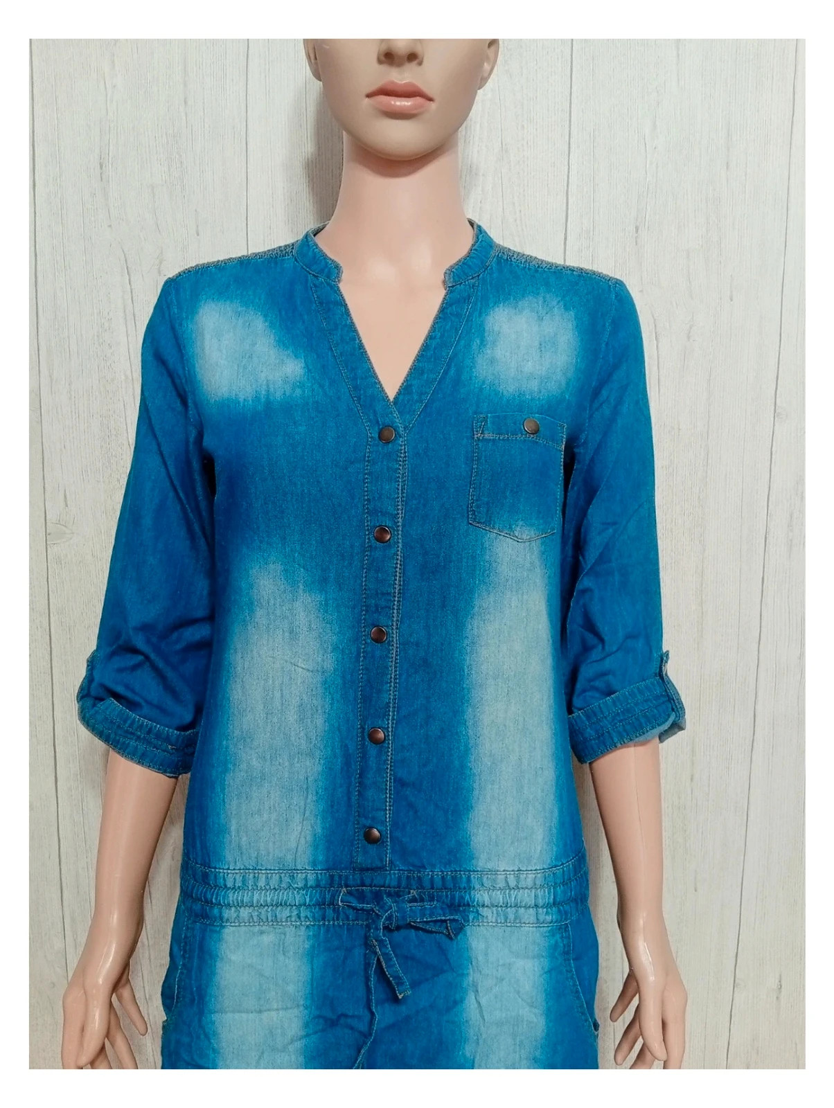 Robe Kwoman - couleur bleu - taille femme S/36 – K Woman – taille S / 36 / 8 2