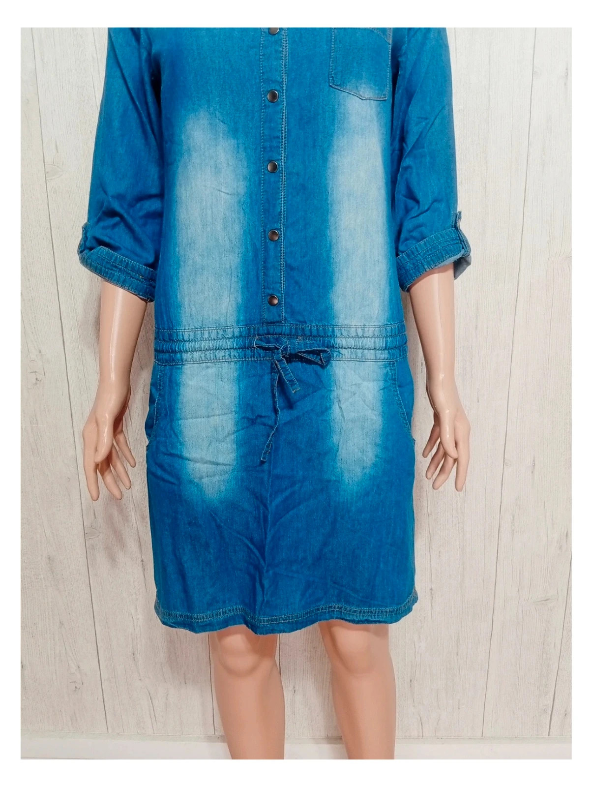 Robe Kwoman - couleur bleu - taille femme S/36 – K Woman – taille S / 36 / 8 3