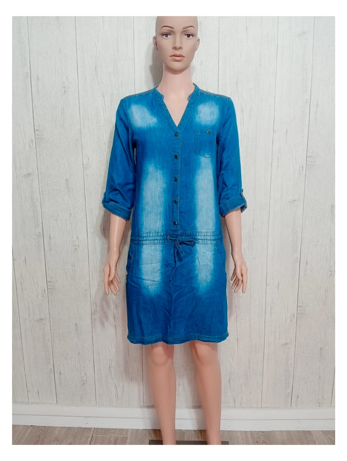 Robe Kwoman - couleur bleu - taille femme S/36