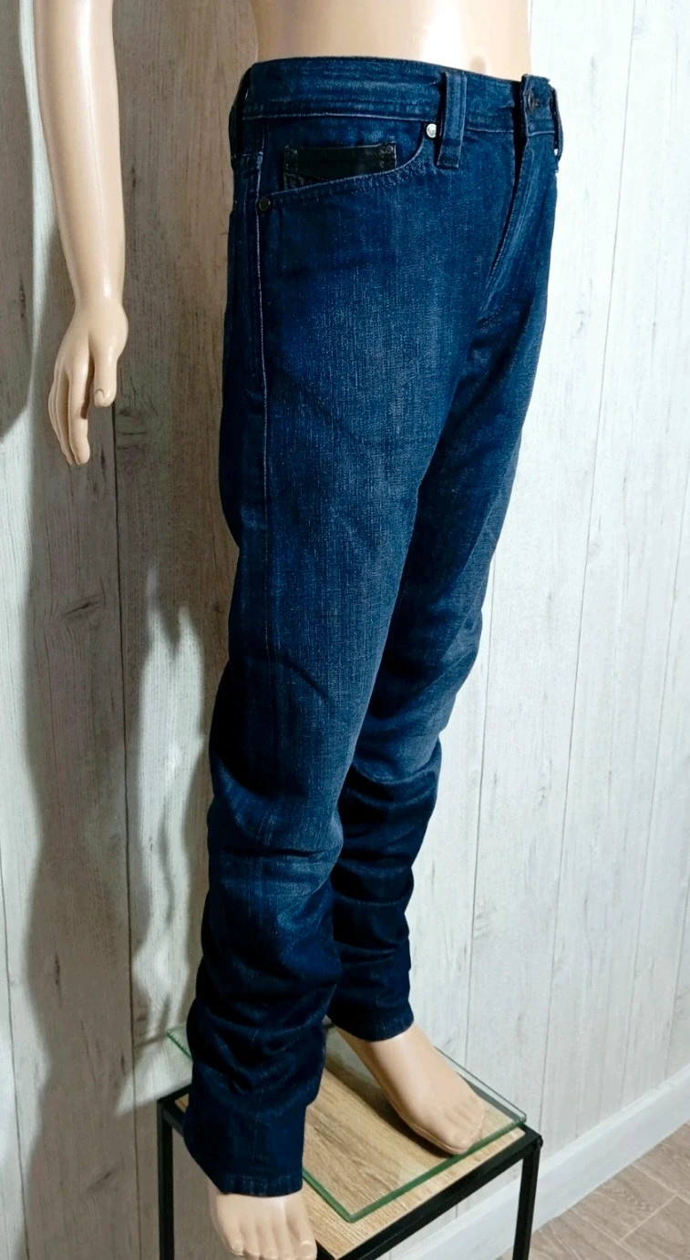 Jeans fille - Taille 12 ans - Diesel - couleur marine – Diesel – taille 12 ans / 152 cm 4