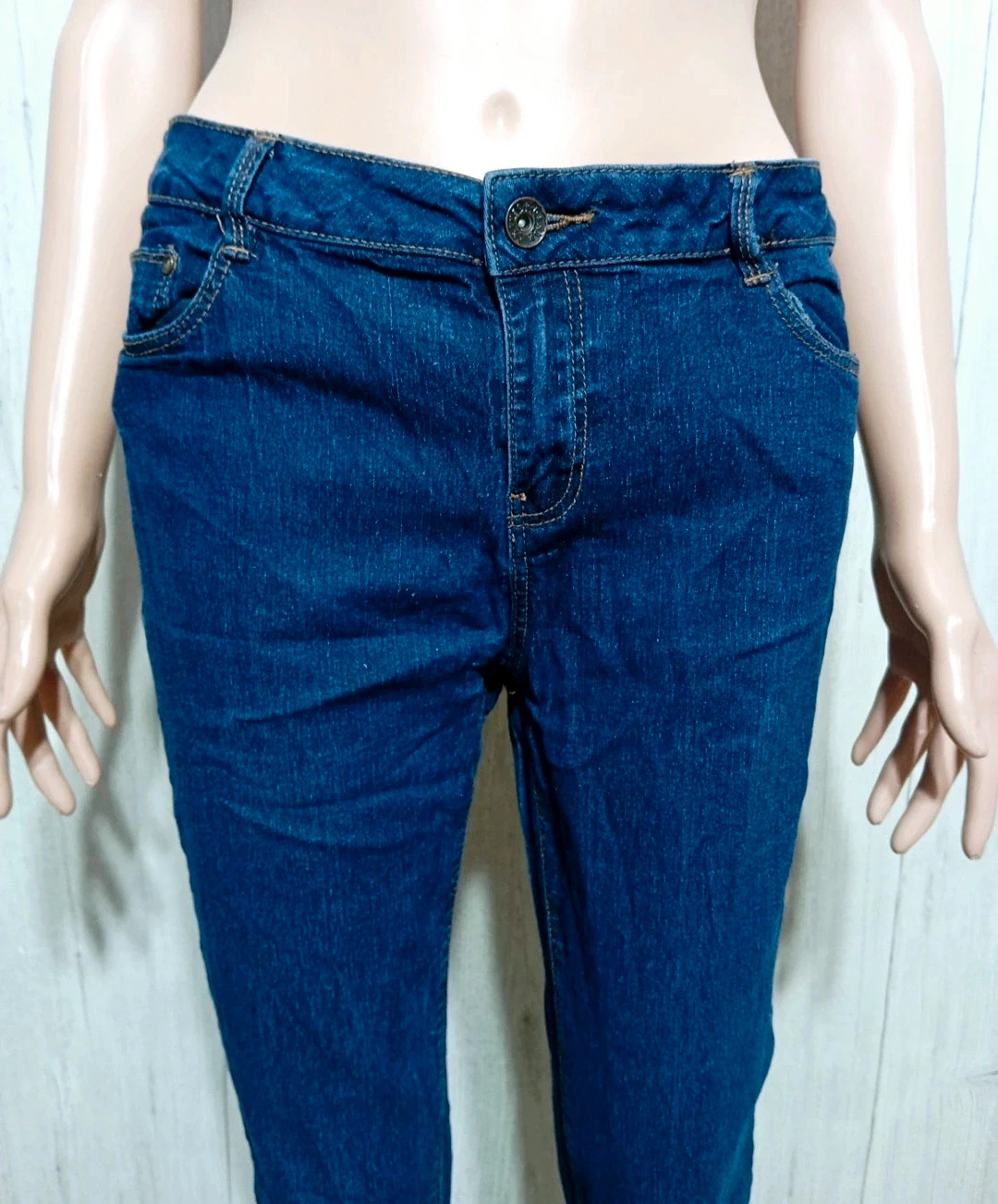 Jeans skinny femme -Taille L/40 - new look - couleur marine – New Look – taille L / 40 / 12 2