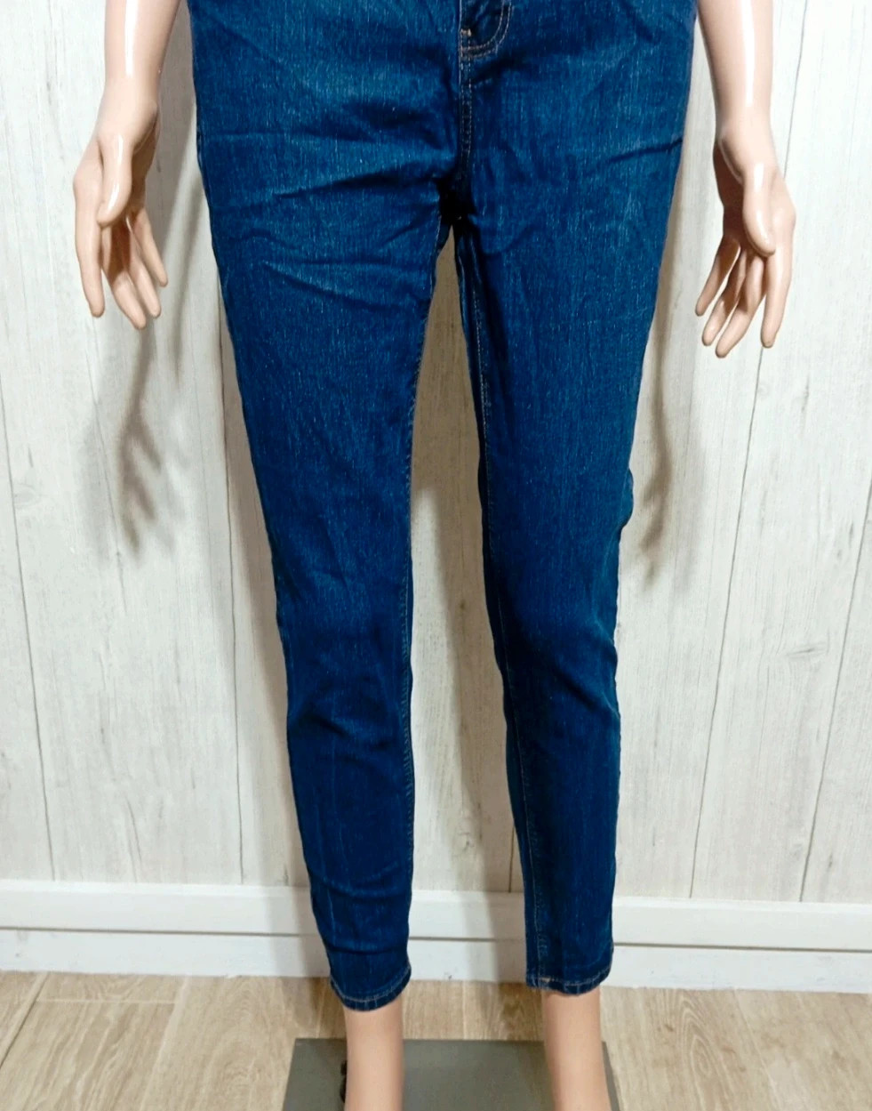 Jeans skinny femme -Taille L/40 - new look - couleur marine – New Look – taille L / 40 / 12 3