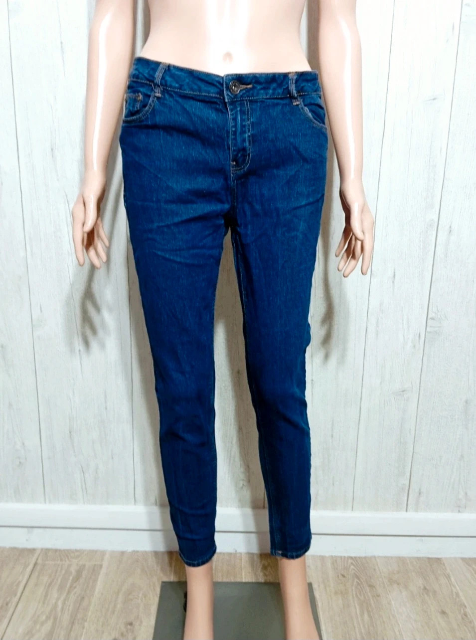 Jeans skinny femme -Taille L/40 - new look - couleur marine