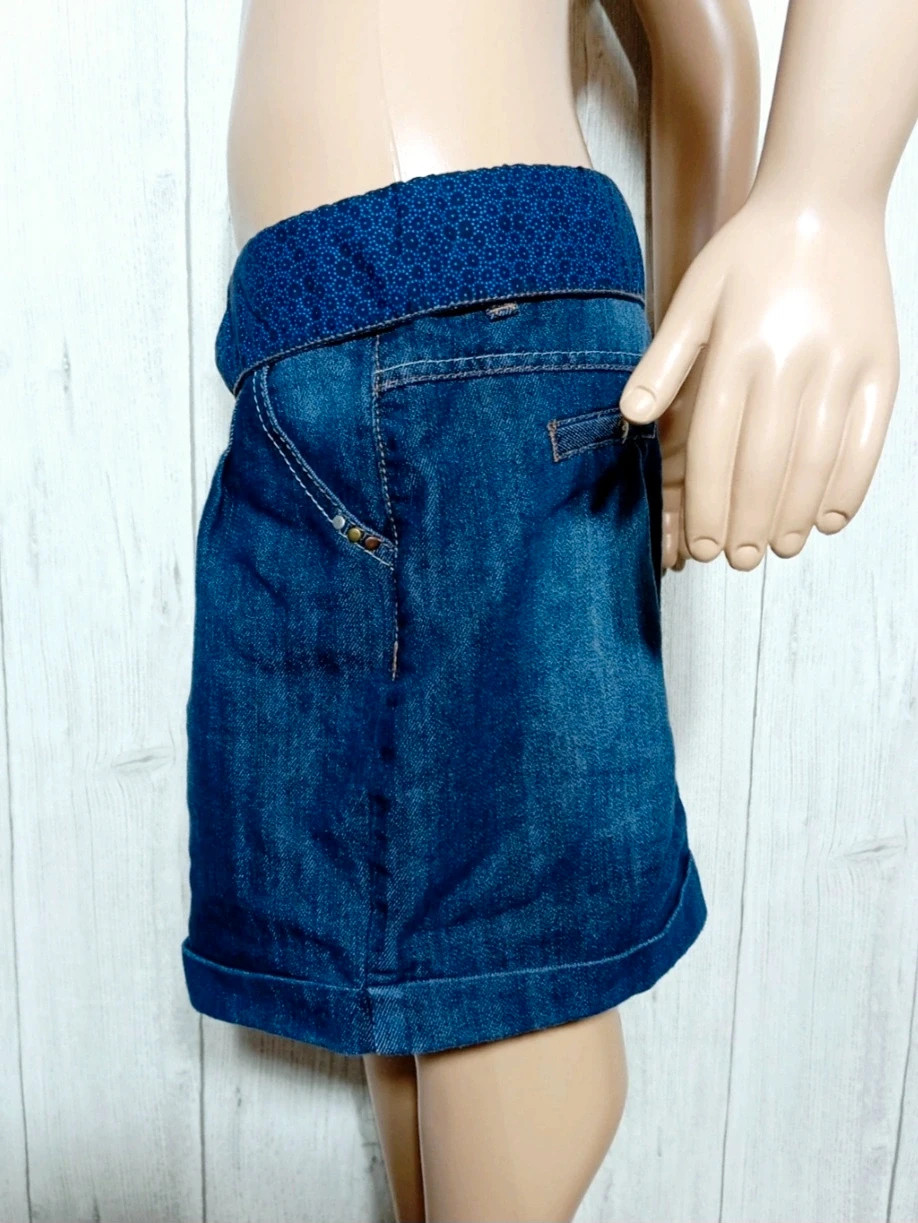 Jupe en jean fille - Taille 12 ans (152 cm) - Tape à loeil - Couleur marine – Tape à l'œil – taille 12 ans / 152 cm 4