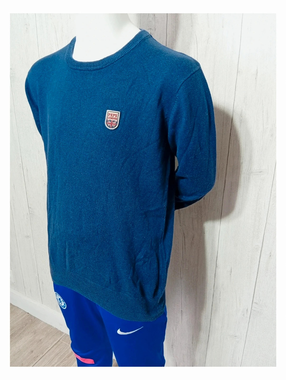 Pull Pepe jeans homme - taille M/38 - couleur marine manche longue – Pepe Jeans – taille M 5