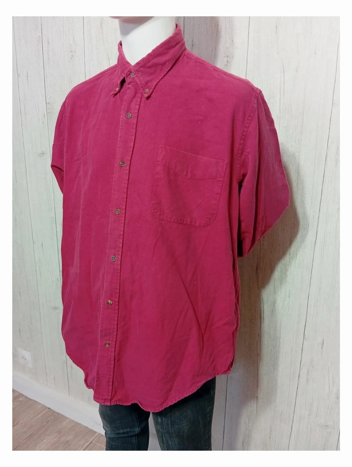 Bordeaux chemise homme - jules - taille L/40 – Jules – taille L 5