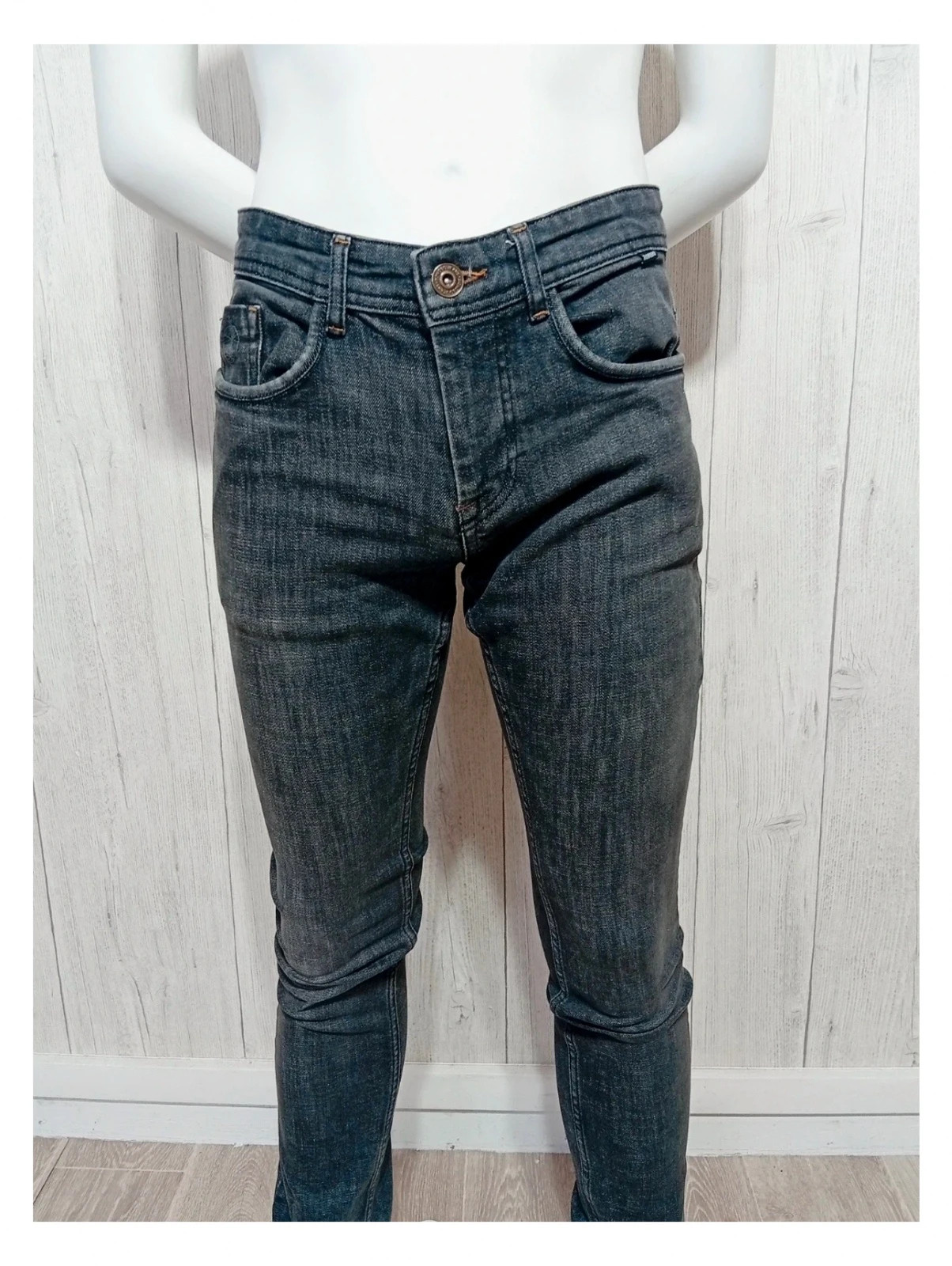 Jean homme slim - couleur noir - taille M/38 - bonobo – Bonobo – taille M 2