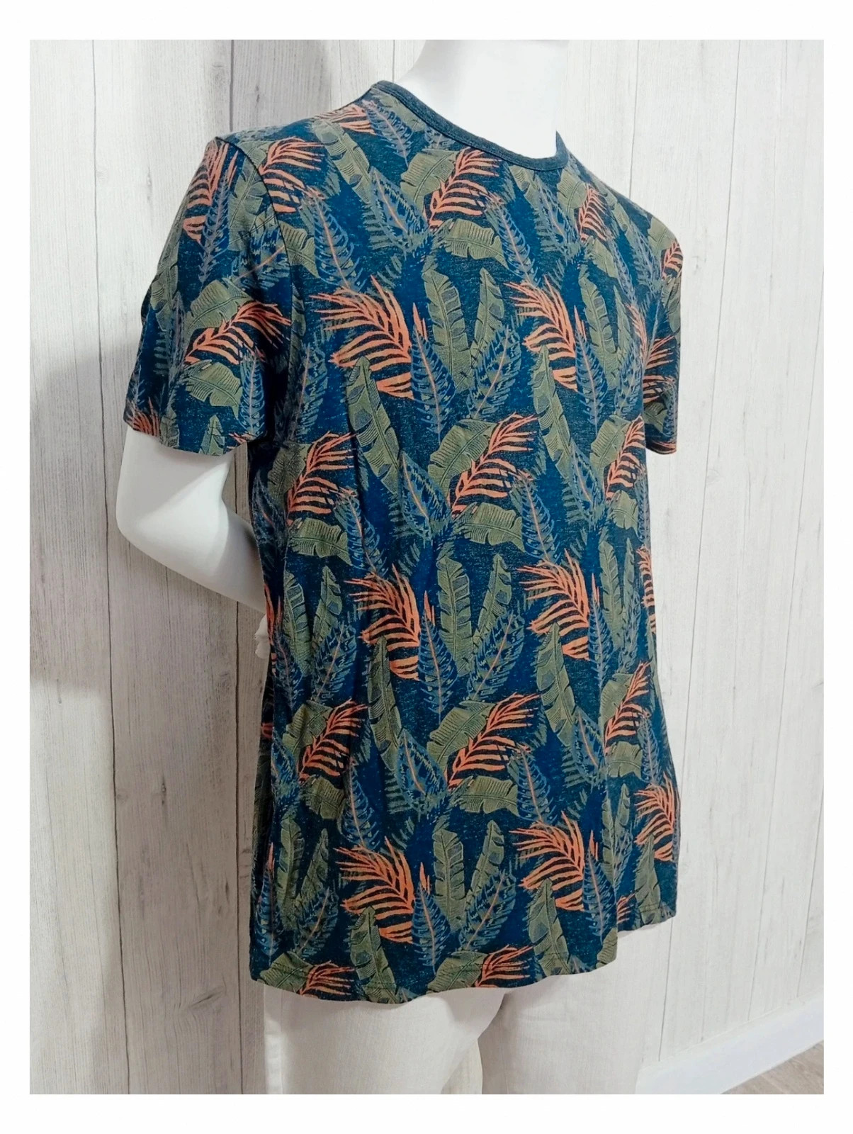 T-shirt homme manche courte - jules - taille L/40 - couleur orange / vert – Jules – taille M 4