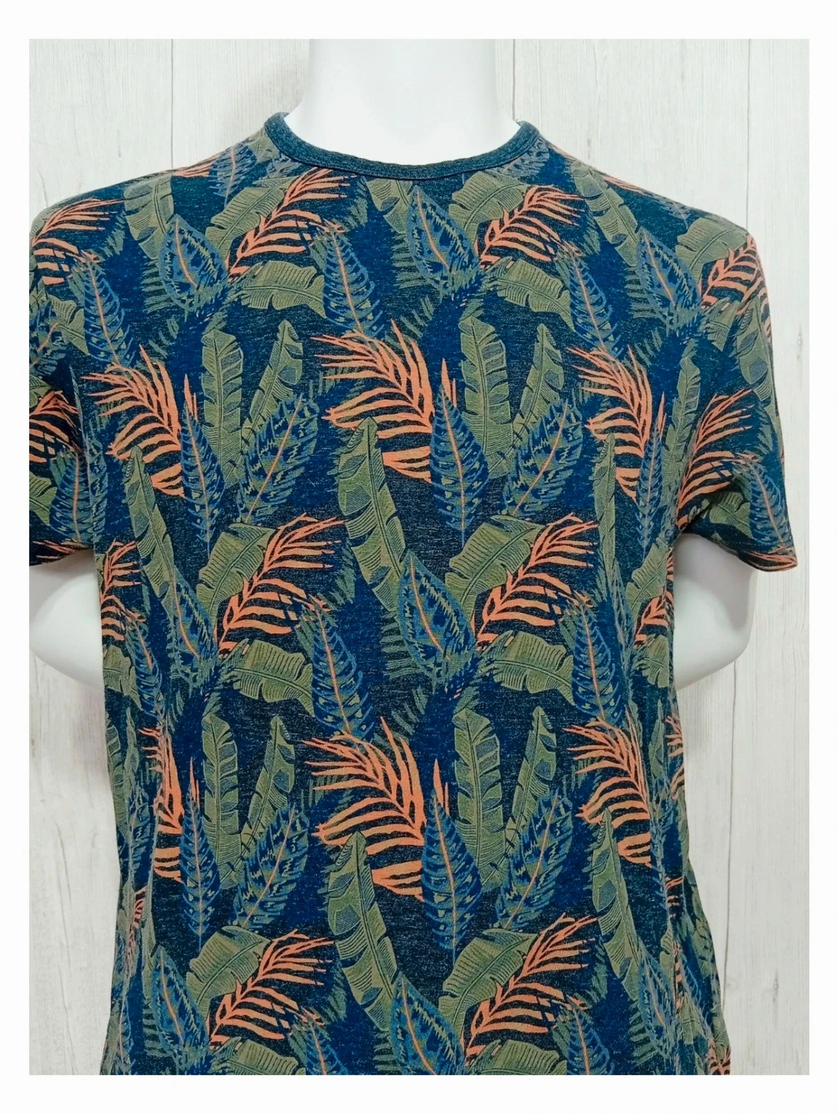 T-shirt homme manche courte - jules - taille L/40 - couleur orange / vert – Jules – taille M 2
