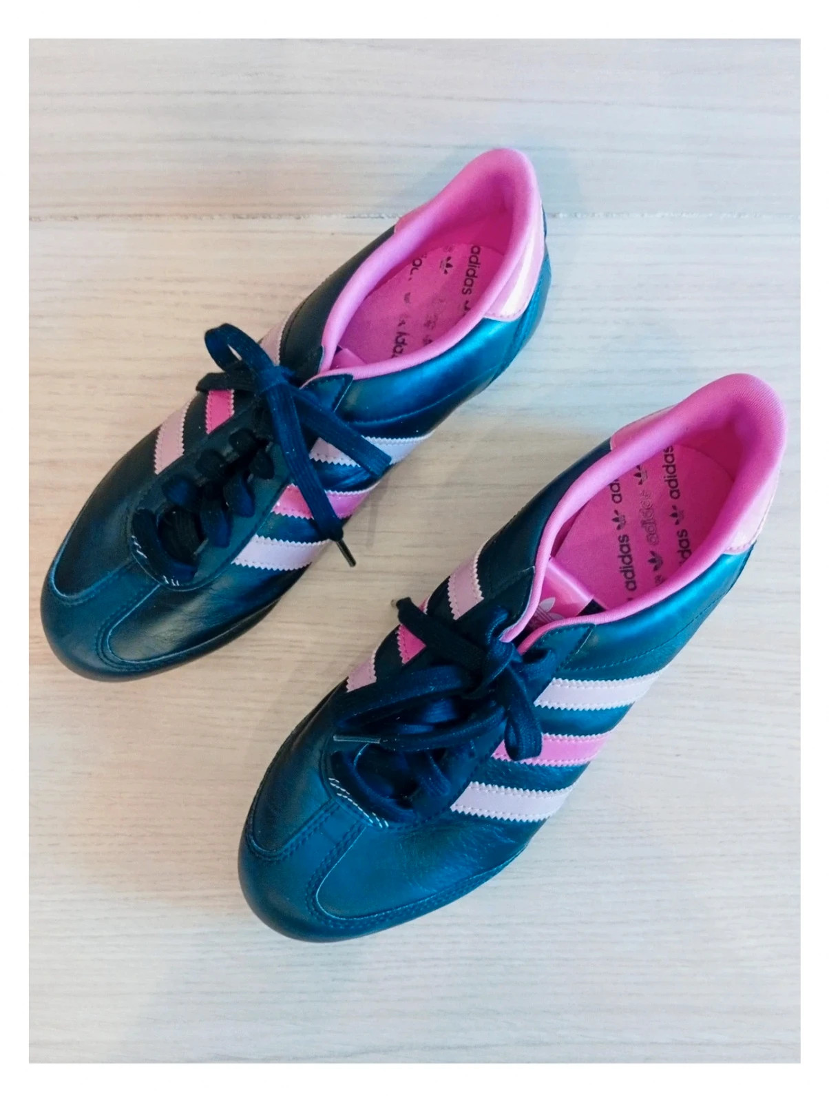 Baskets adidas femme - couleur noir et fushia - taille 39.5 – adidas – taille 39.5 2
