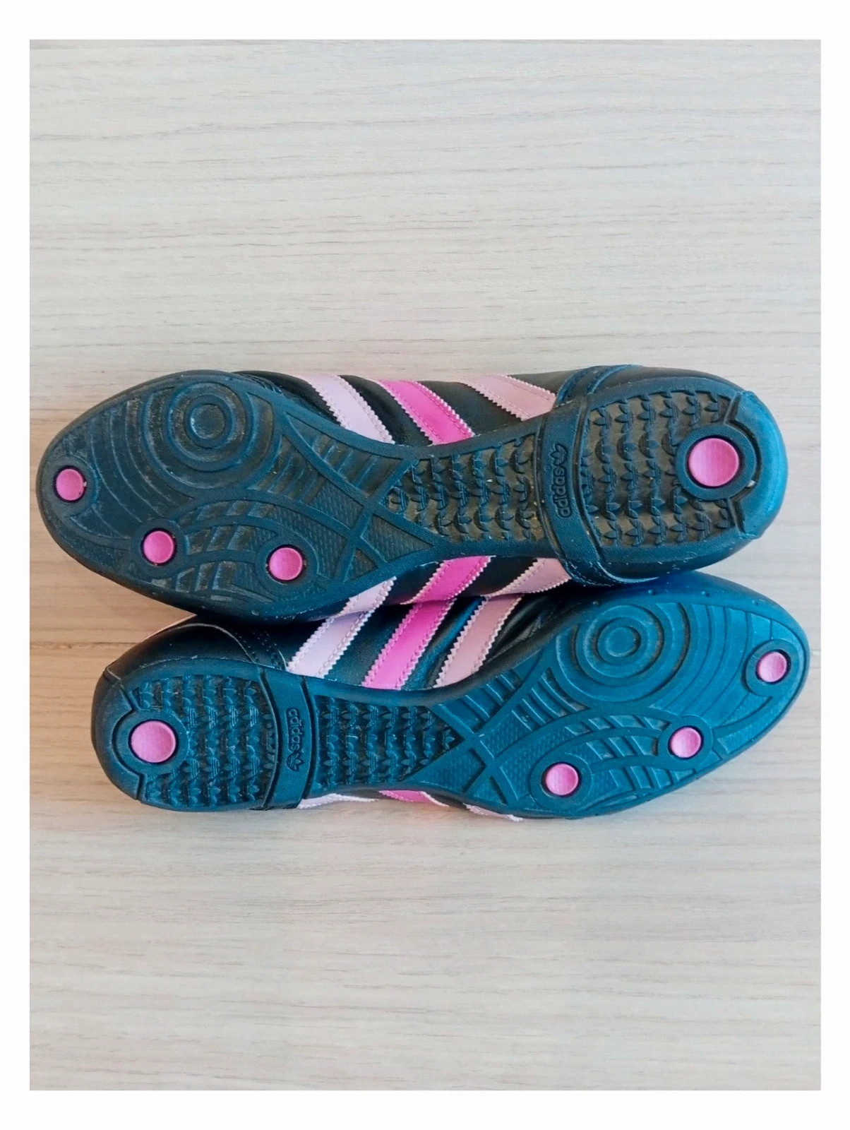 Baskets adidas femme - couleur noir et fushia - taille 39.5 – adidas – taille 39.5 5