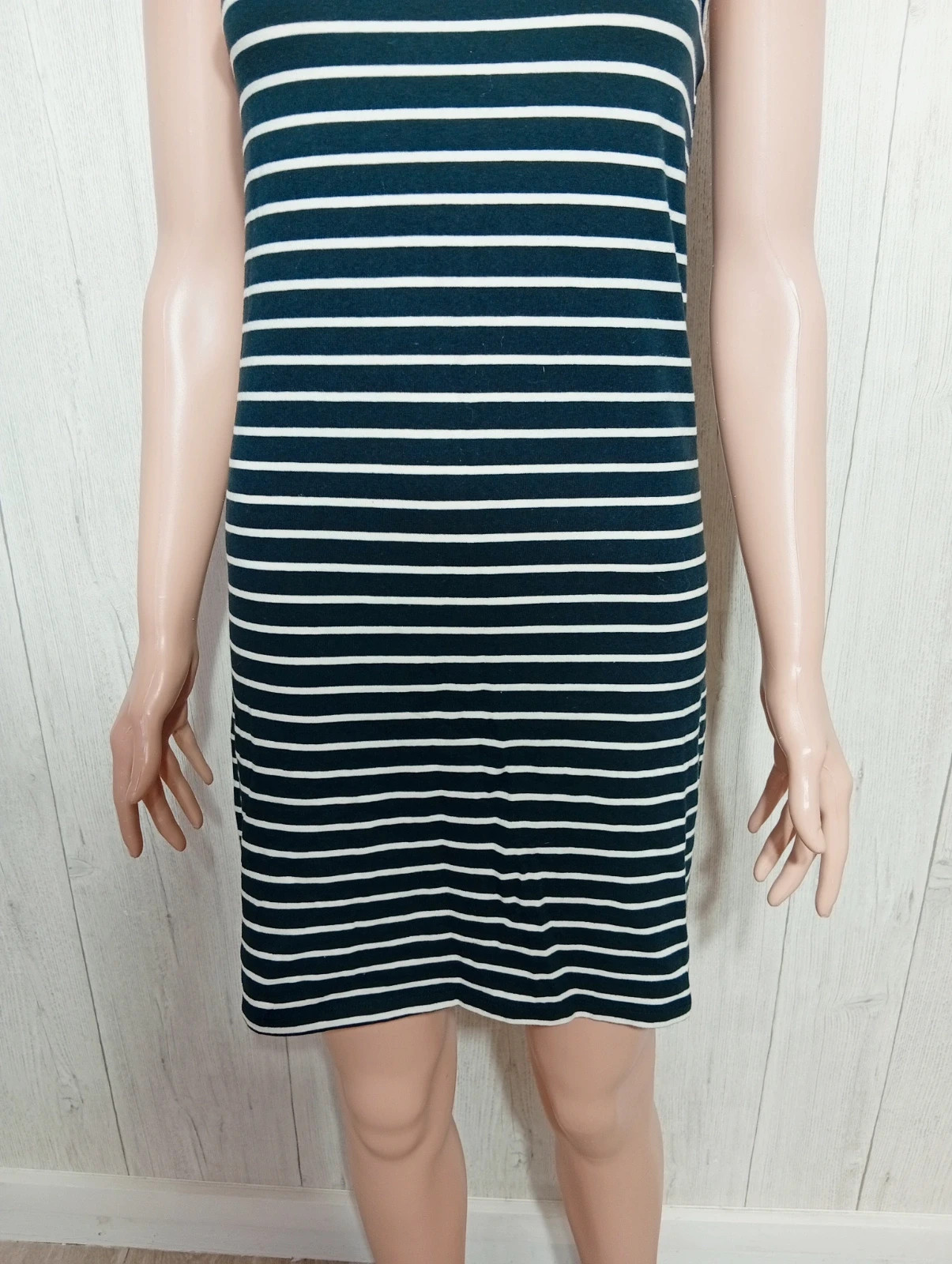 Robe a rayure femme - taille S/36 - la halle- couleur marine et blanc – La Halle – taille S / 36 / 8 3