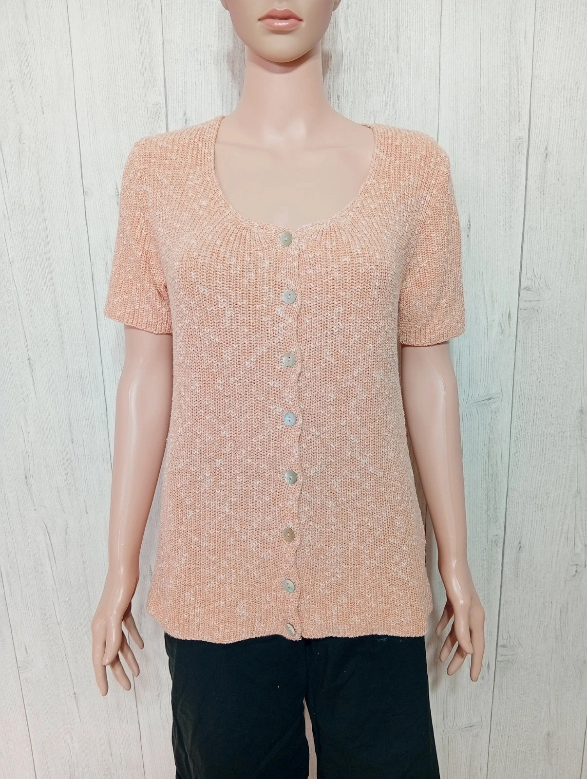 Cardigan femme - taille XL/42 - damart - couleur abricot