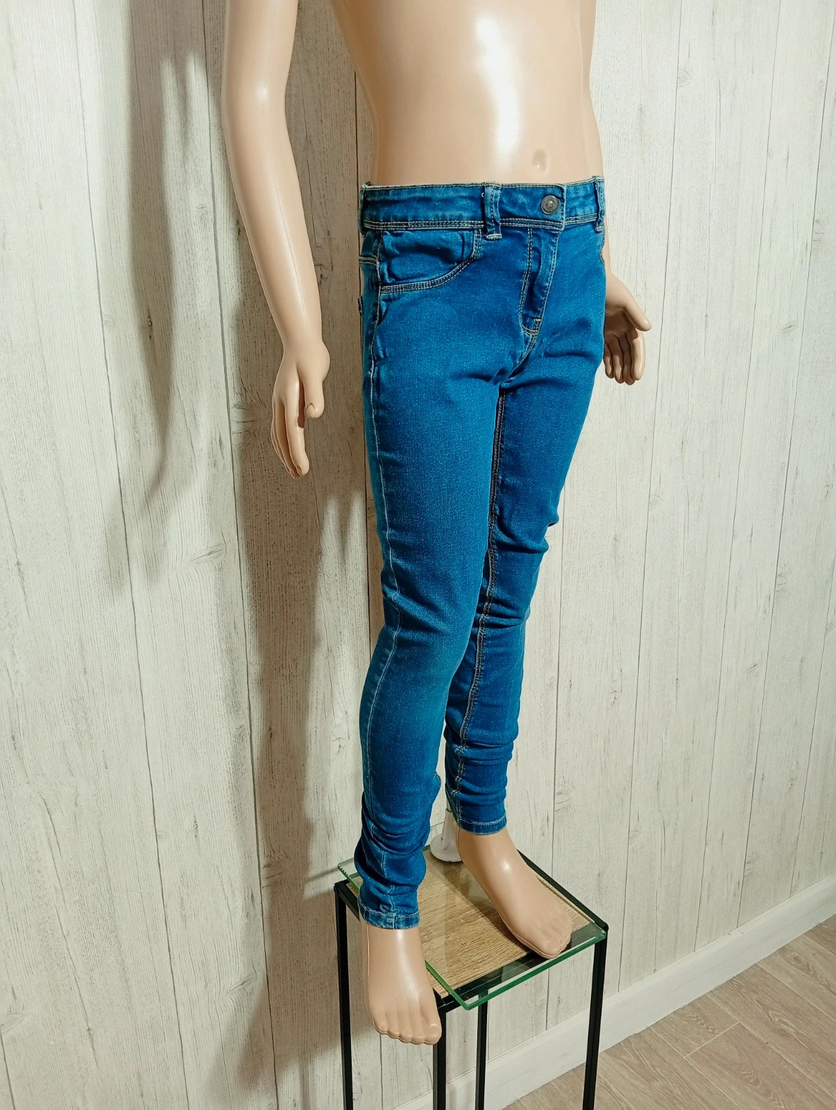 Jeans fille - taille 12 ans ( 146/152 cm) - Kiabi - couleur bleu – Kiabi – taille 12 ans / 152 cm 4