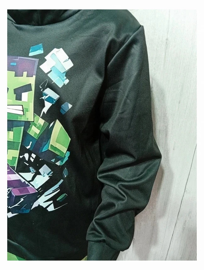 ensemble 2 pieces garcon - roblox - taille 9/10 ans - couleur noir et vert- neuf – taille 10 ans / 140 cm 5