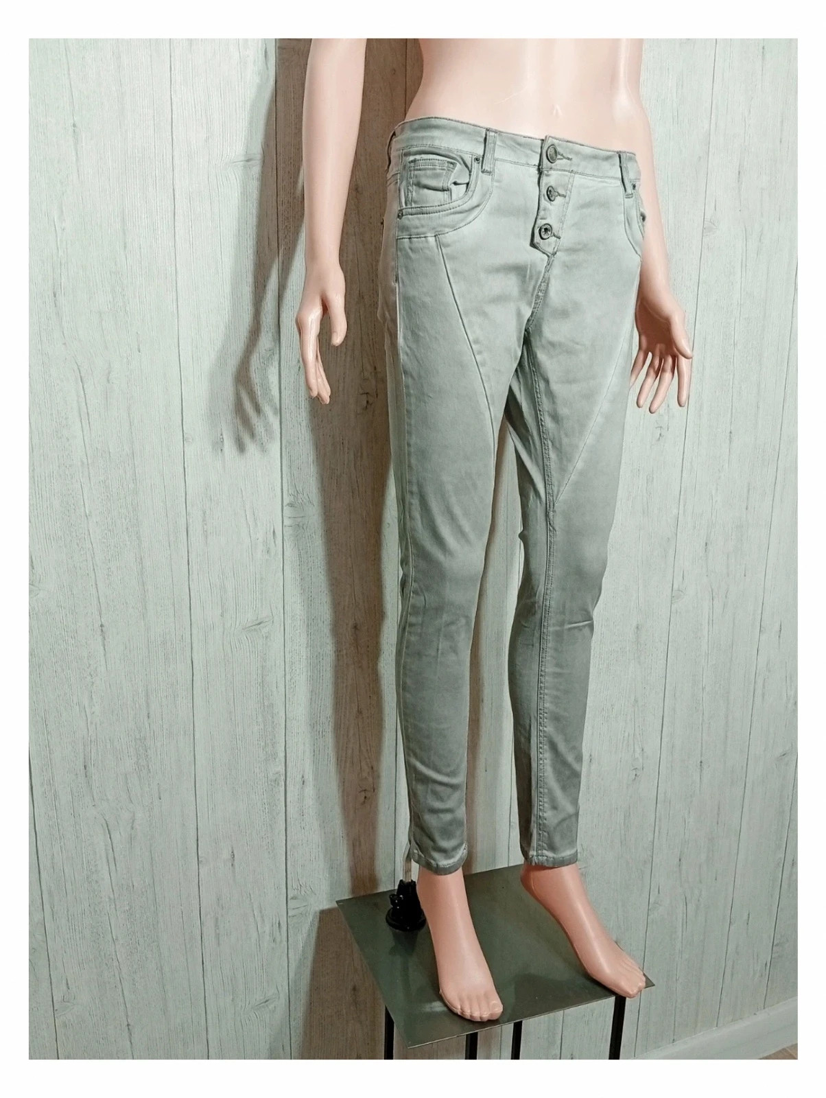 Jeans Daysie - couleur gris - taille M/38 femme – Daysie – taille M / 38 / 10 4