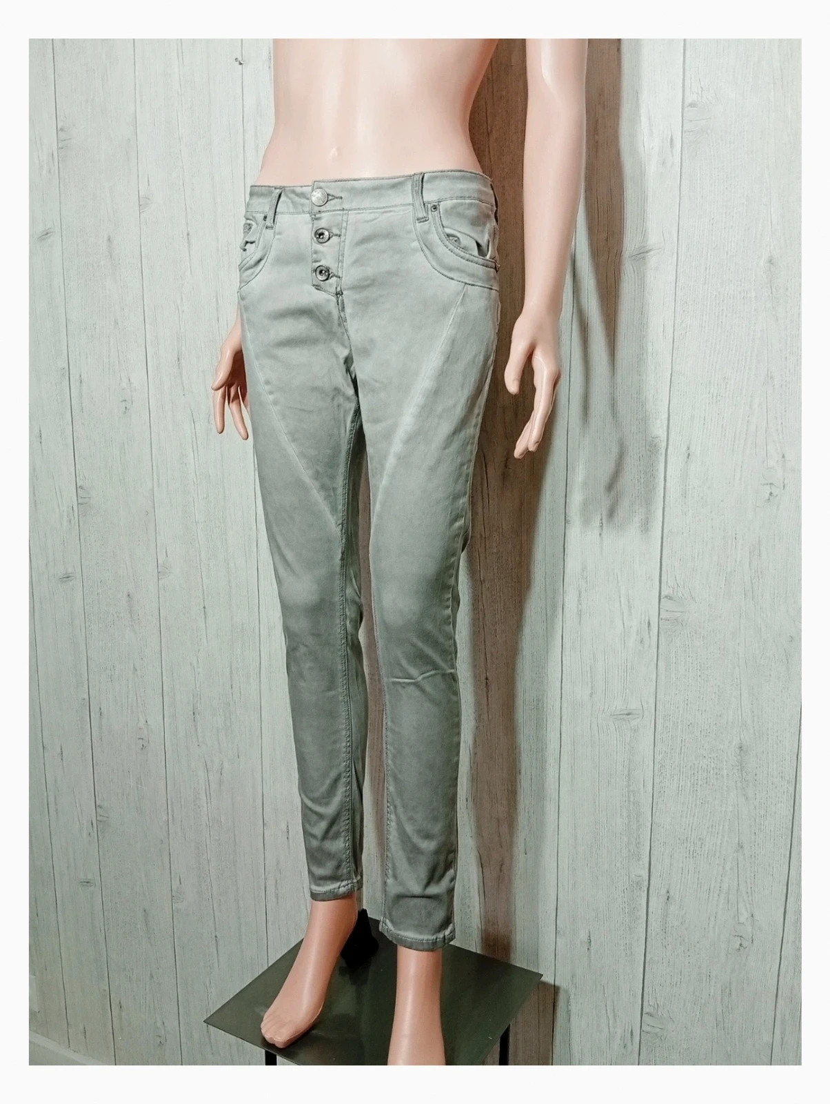 Jeans Daysie - couleur gris - taille M/38 femme – Daysie – taille M / 38 / 10 5