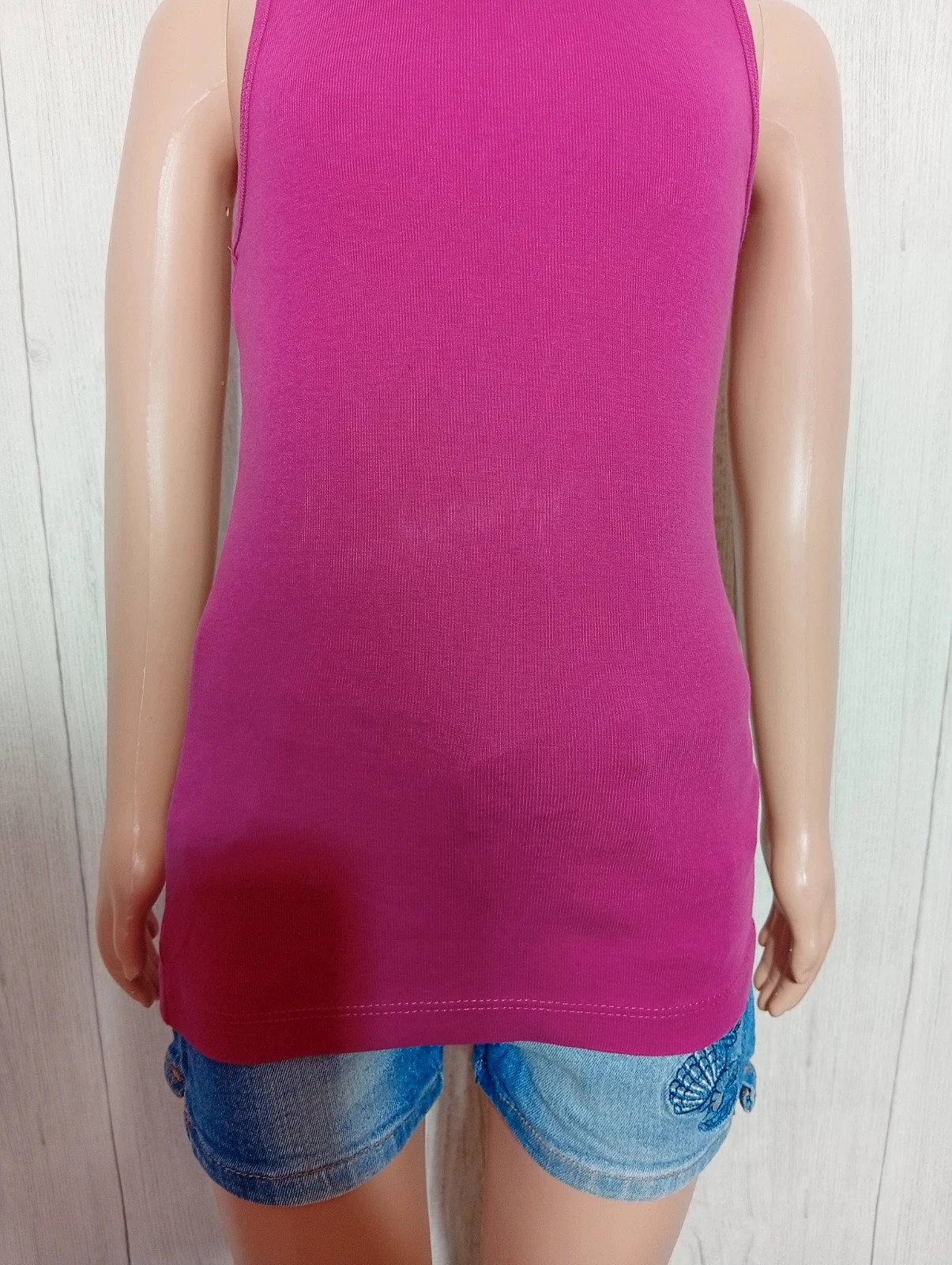 Débardeur fille - taille 5 ans (110 cm) - nky - couleur fushia – NKY – taille 5 ans / 110 cm 3