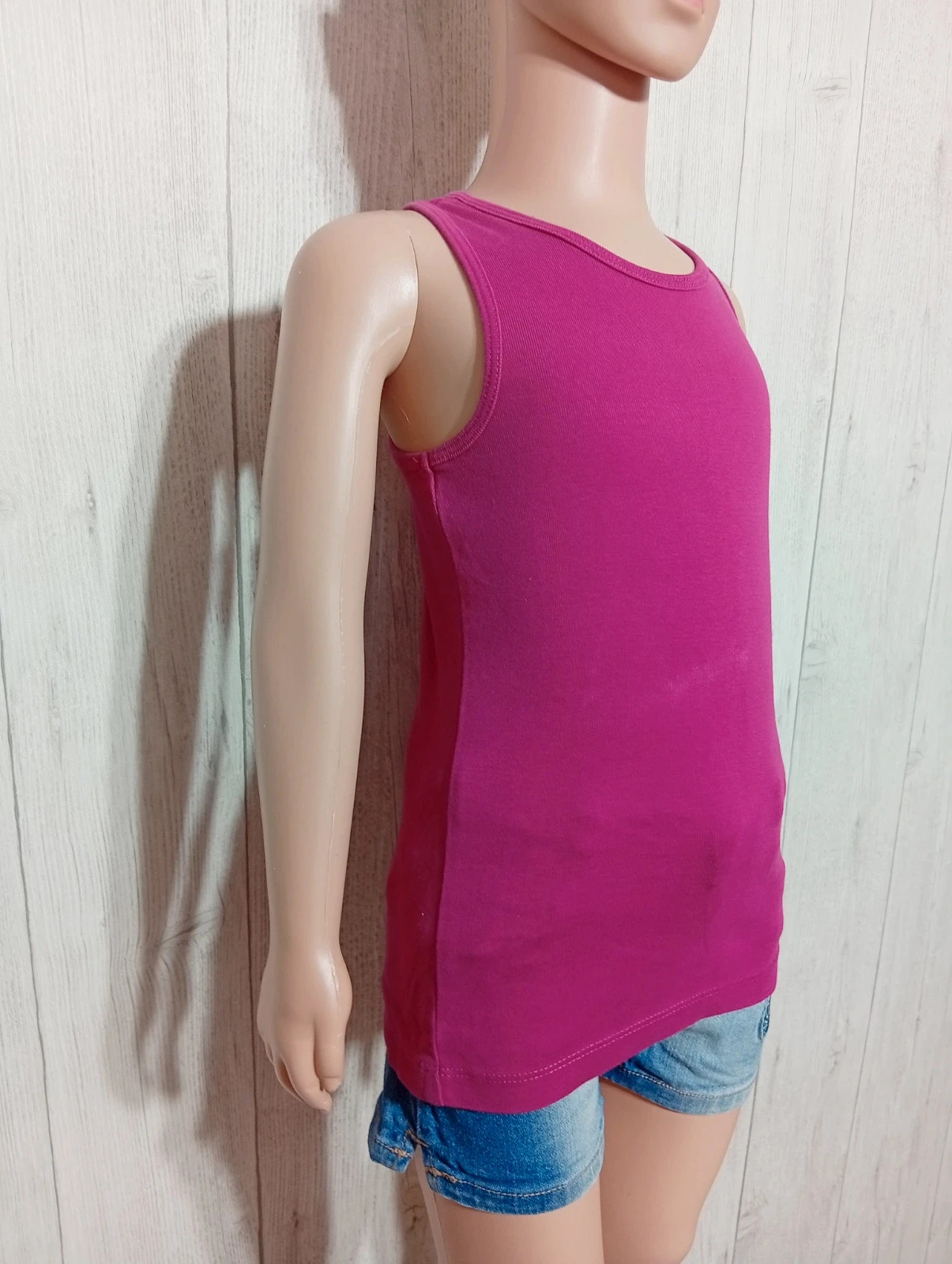 Débardeur fille - taille 5 ans (110 cm) - nky - couleur fushia – NKY – taille 5 ans / 110 cm 4