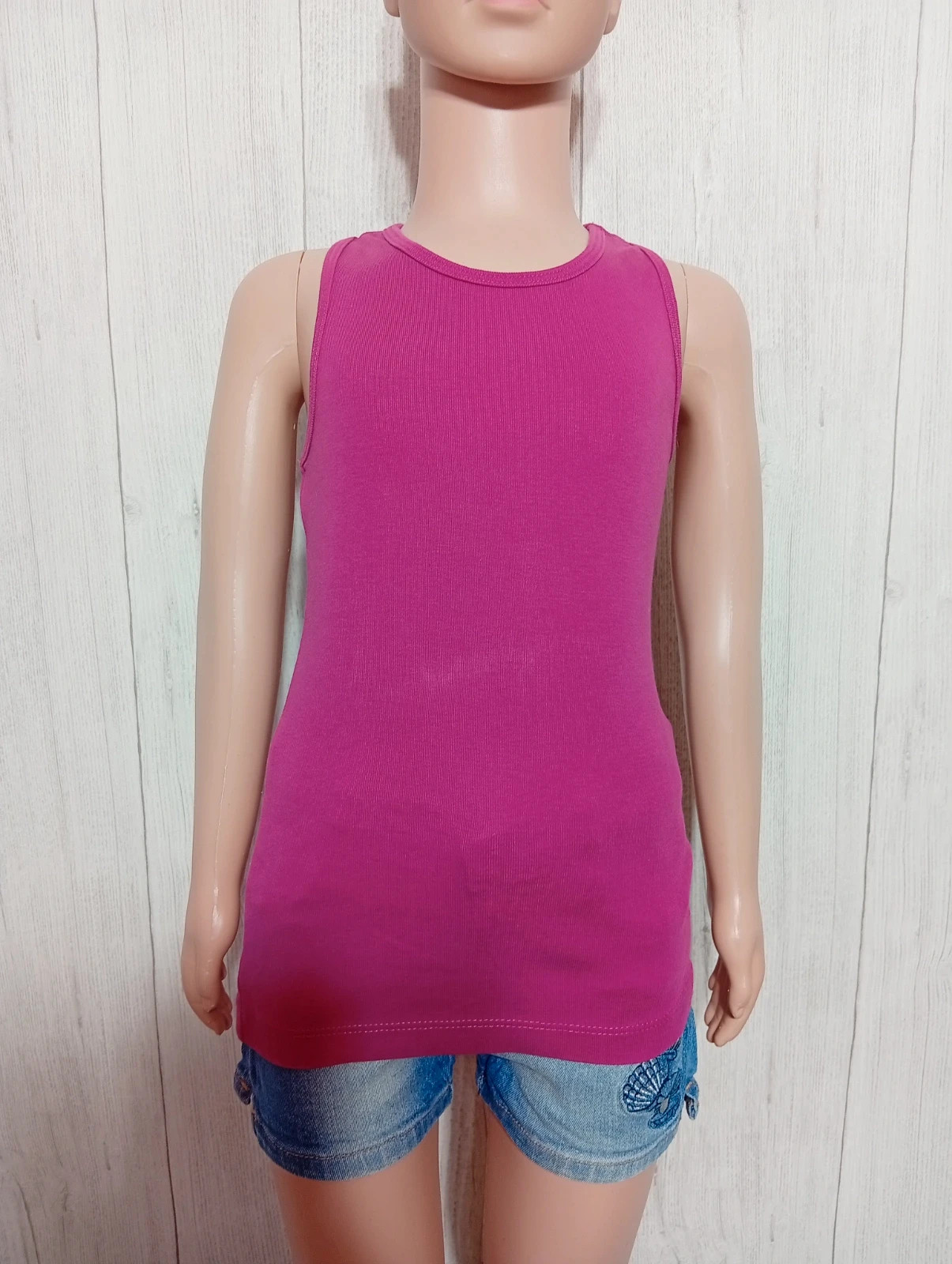 Débardeur fille - taille 5 ans (110 cm) - nky - couleur fushia