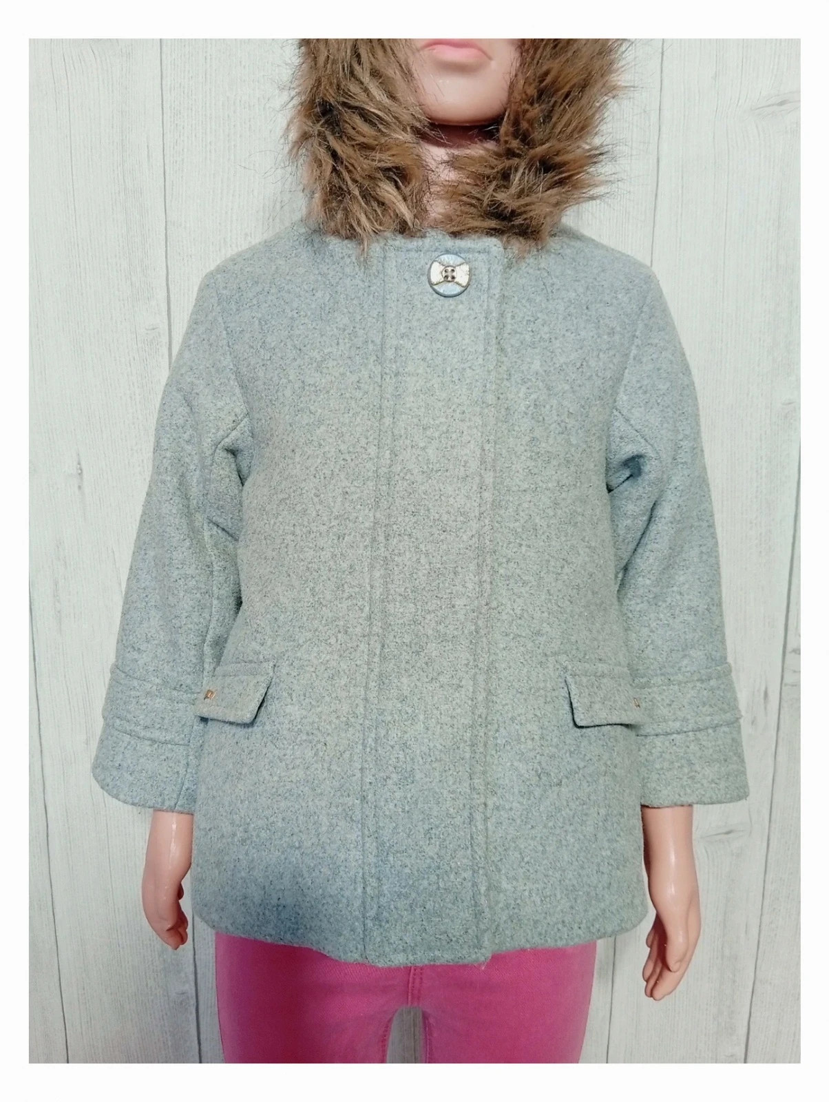 Manteau fille - taille 2 ans (82 cm) - couleur gris orchestra – Orchestra – taille 18-24 mois / 86 cm 3
