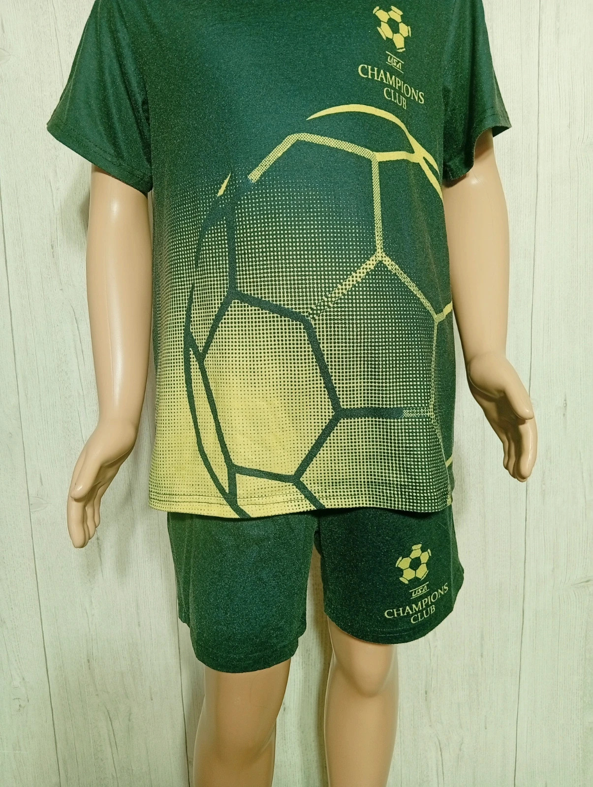 Ensemble 2 pieces garcon - taille 9/10 ans - couleur gris et jaune – taille 9 ans / 134 cm 3