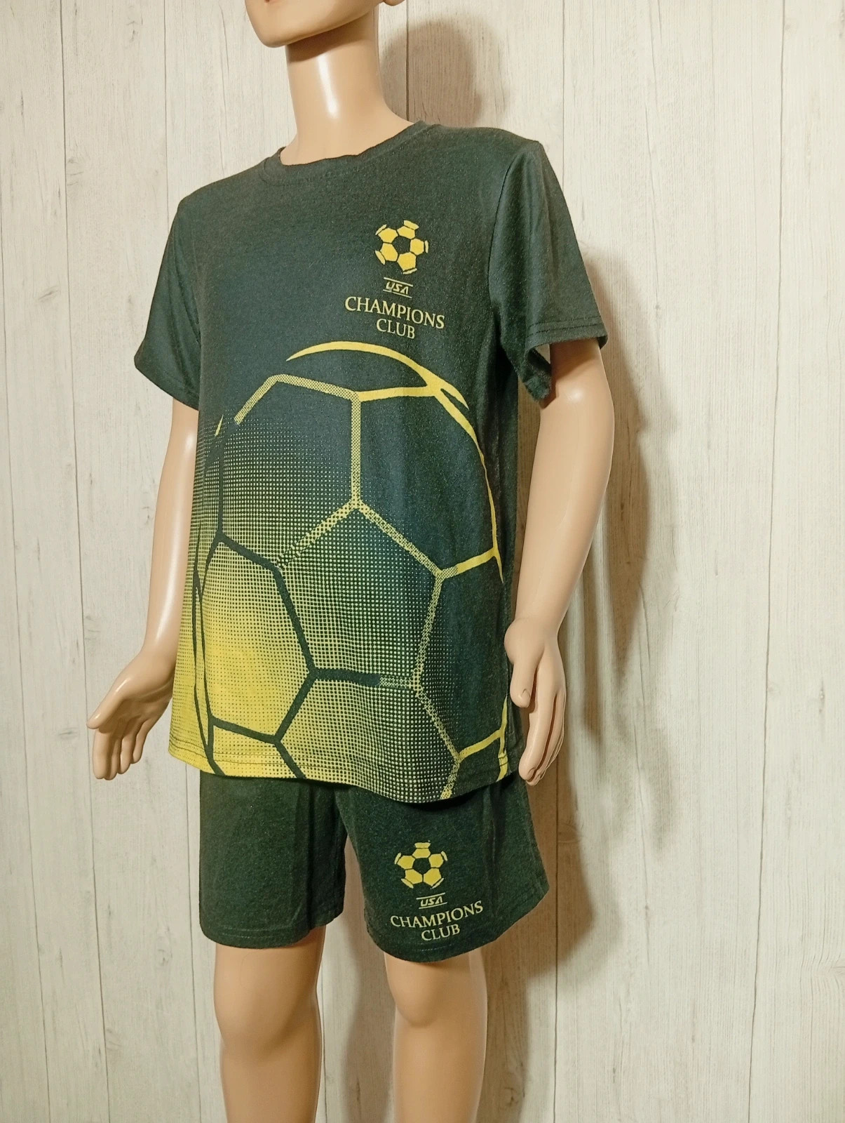 Ensemble 2 pieces garcon - taille 9/10 ans - couleur gris et jaune – taille 9 ans / 134 cm 5