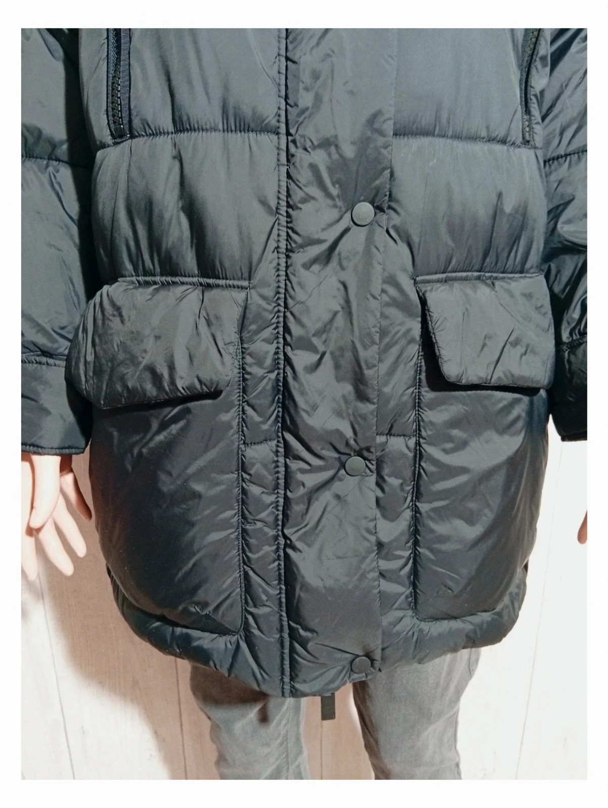 Zara doudoune femme - taille S/36 - neuf sans etiquette - couleur noir – Zara – taille S / 36 / 8 4